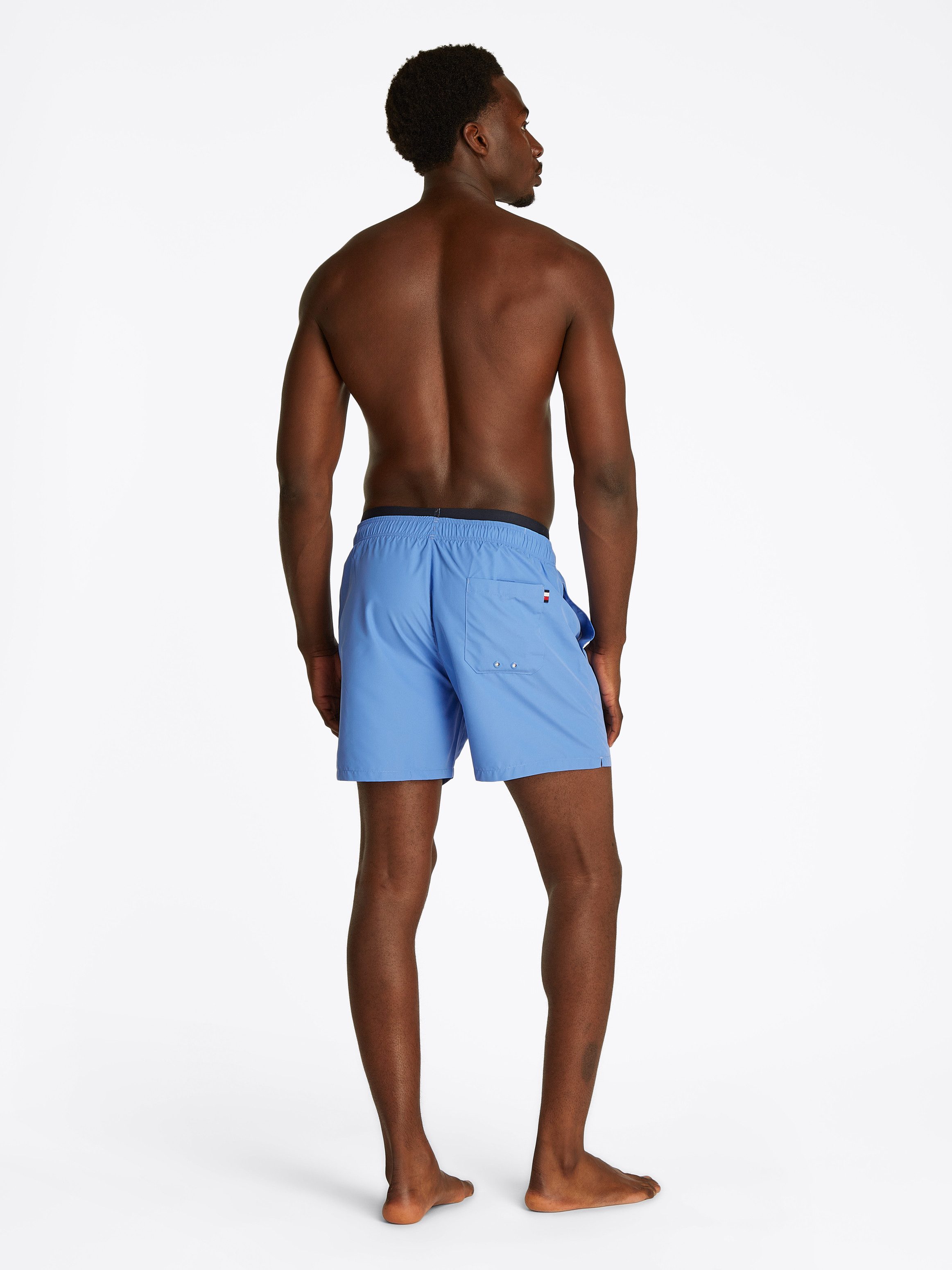 Tommy Hilfiger Swimwear Zwemshort MEDIUM DRAWSTRING DW met bindband, met logo-opdruk
