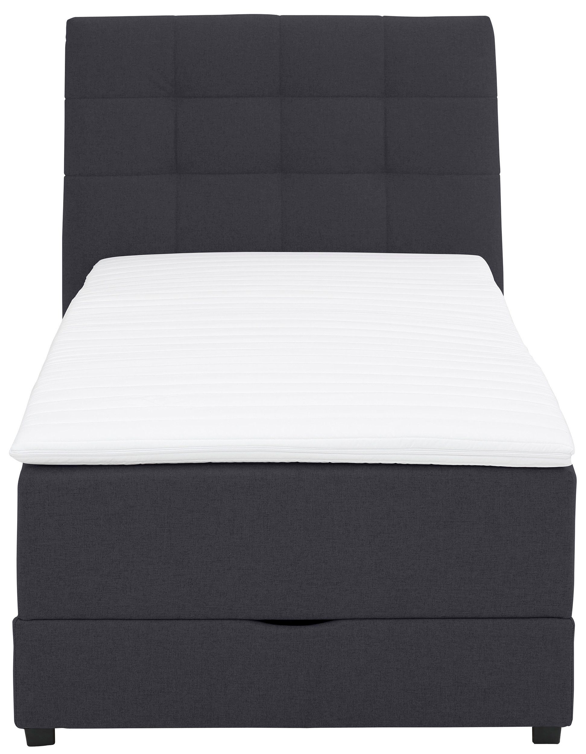 Lüttenhütt Boxspring Mieke incl. bedkist en topmatras, bekleding geïmpregneerd, 2 breedtes