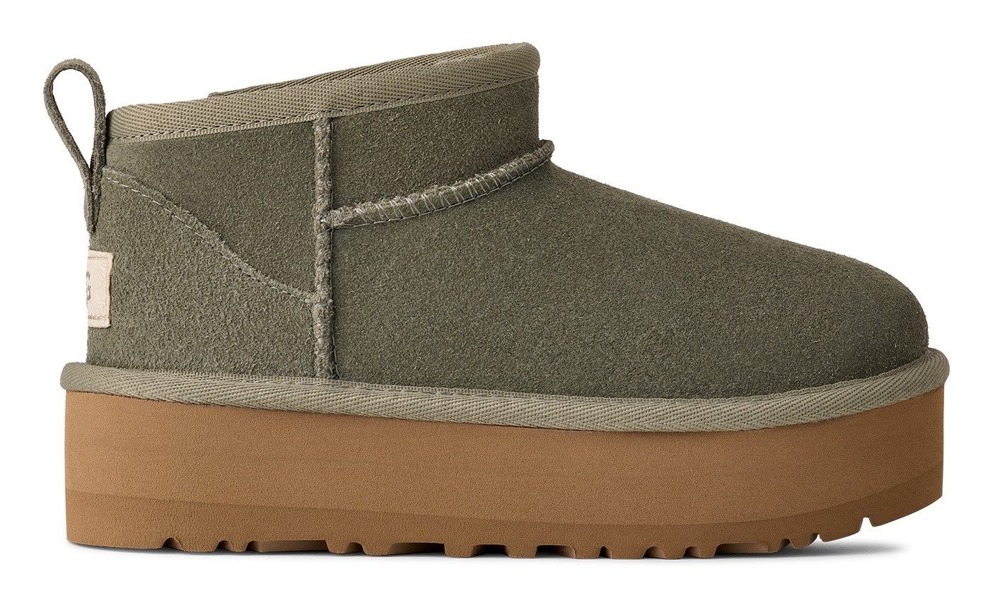UGG Boots zonder sluiting KIDS' CLASSIC ULTRA MINI PLATFORM , plateaulaarzen, boots, winterboots met plateau