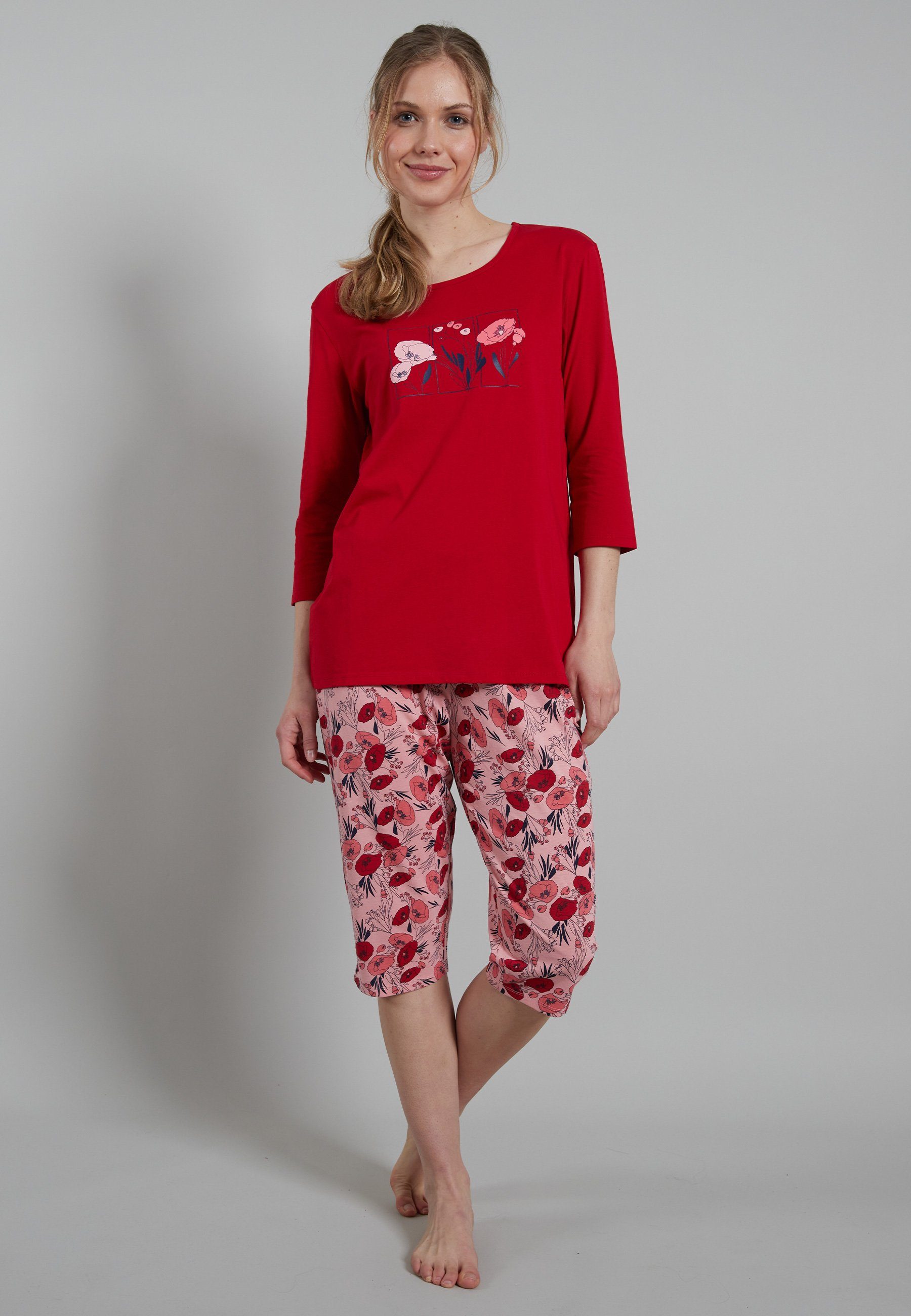 GÖTZBURG Pyjama met speelse print en bijpassende broek