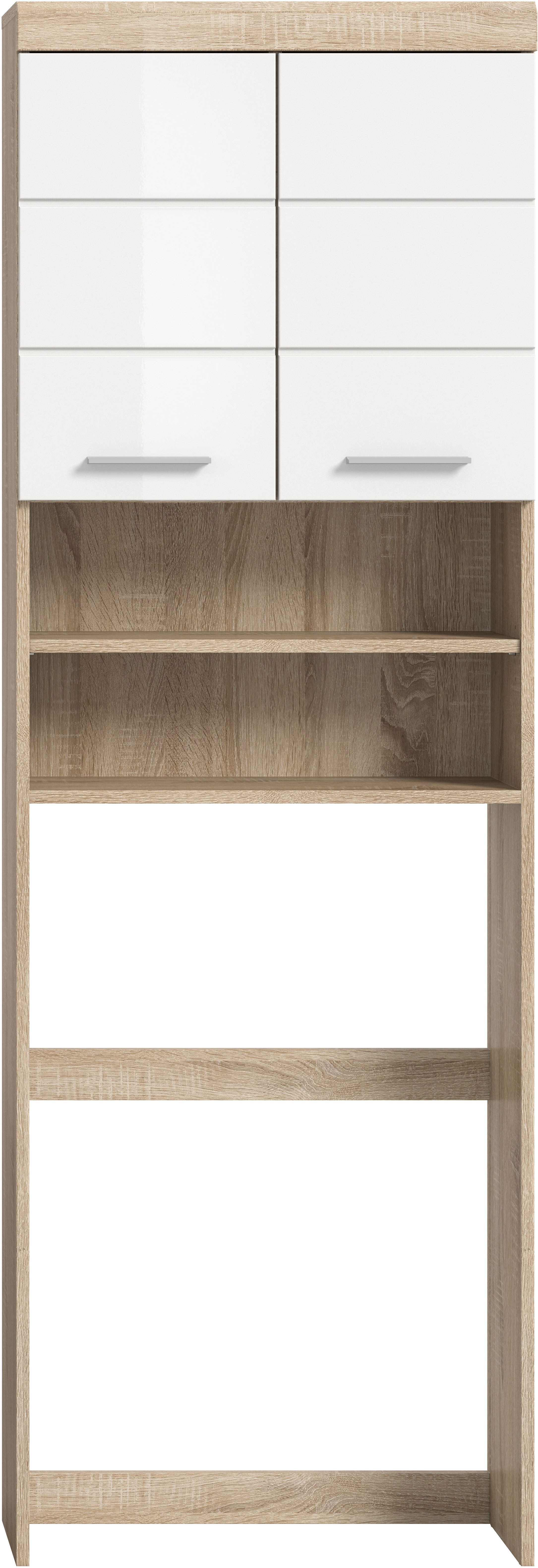 INOSIGN Kast voor wasmachine Siena, breedte 63 cm, voor wasmachine & droger, 2 deuren, MDF-front
