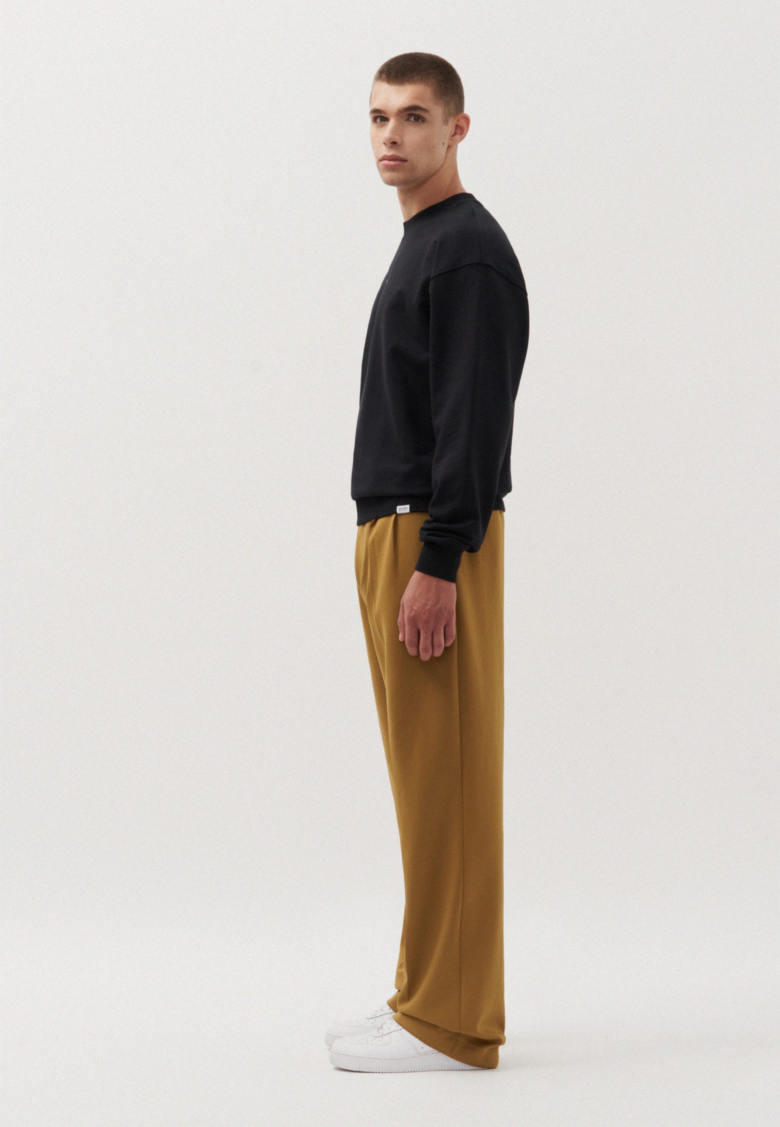 studio seidensticker Sweatshirt Studio Lange mouwen ronde hals uni