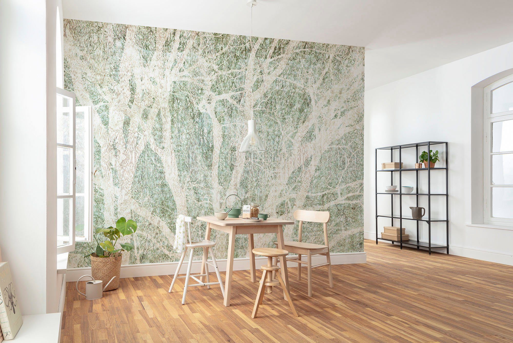 Komar Vliesbehang Digitale print vlies - Peaceful Place - Afmeting 400 x 250 cm (1 stuk)