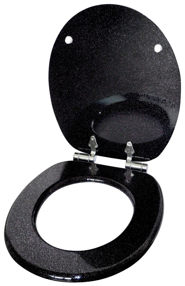 Sanilo Toiletzitting Glitter toiletzitting met soft-closemechanisme