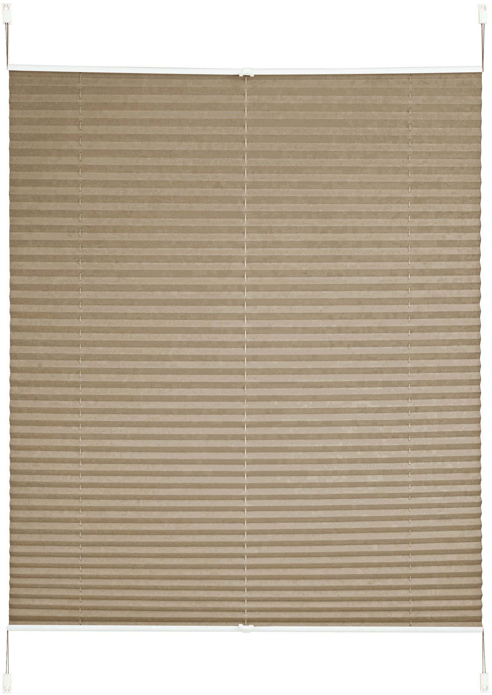 my home Plissé DAHRA - in crush-look Standaardmaat, bestseller met ruim 5500 4,5-sterren-beoordelingen, klemsteun (1 stuk)