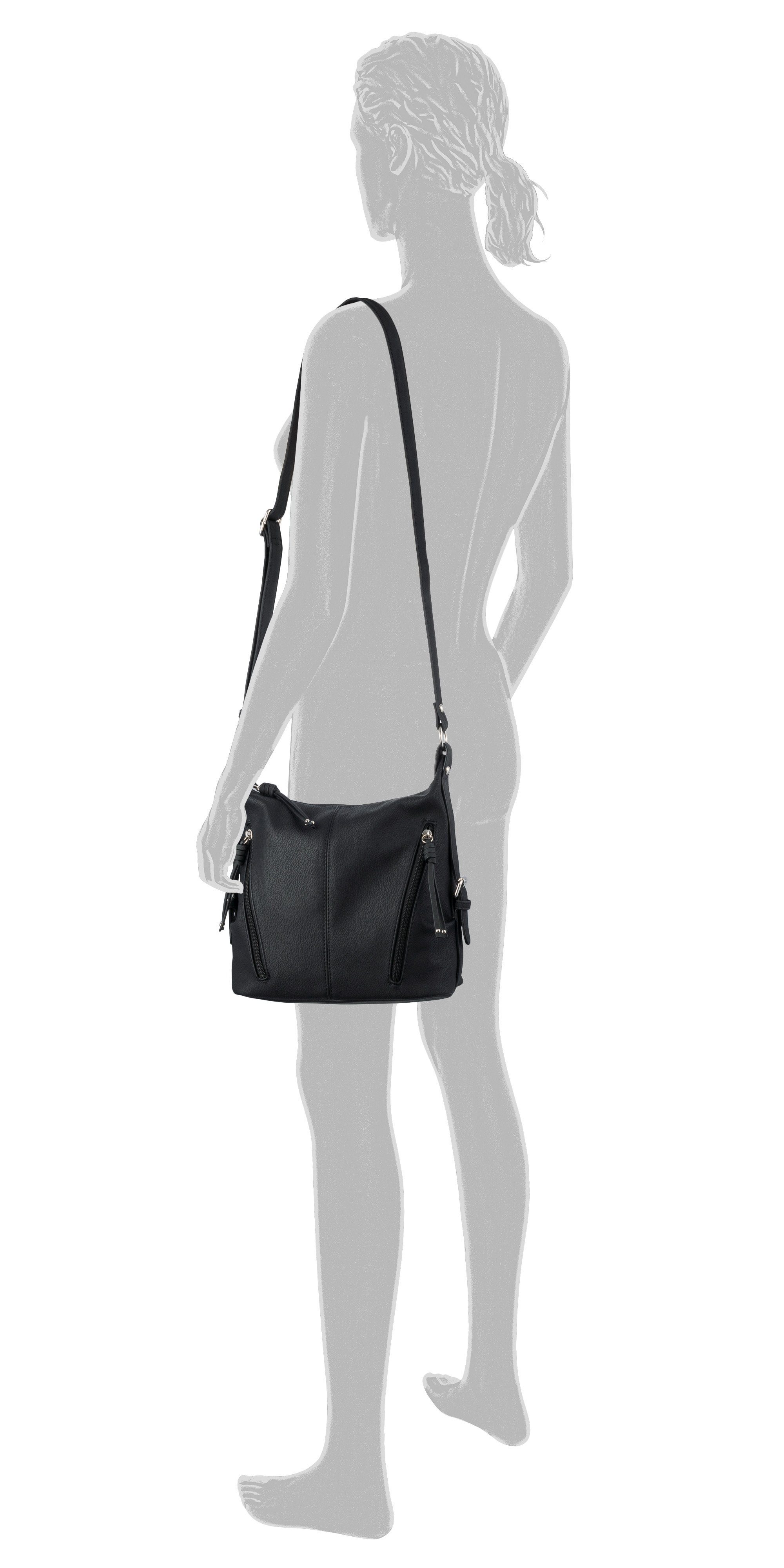 Tom Tailor Schoudertas CAIA Cross bag M met mooie details