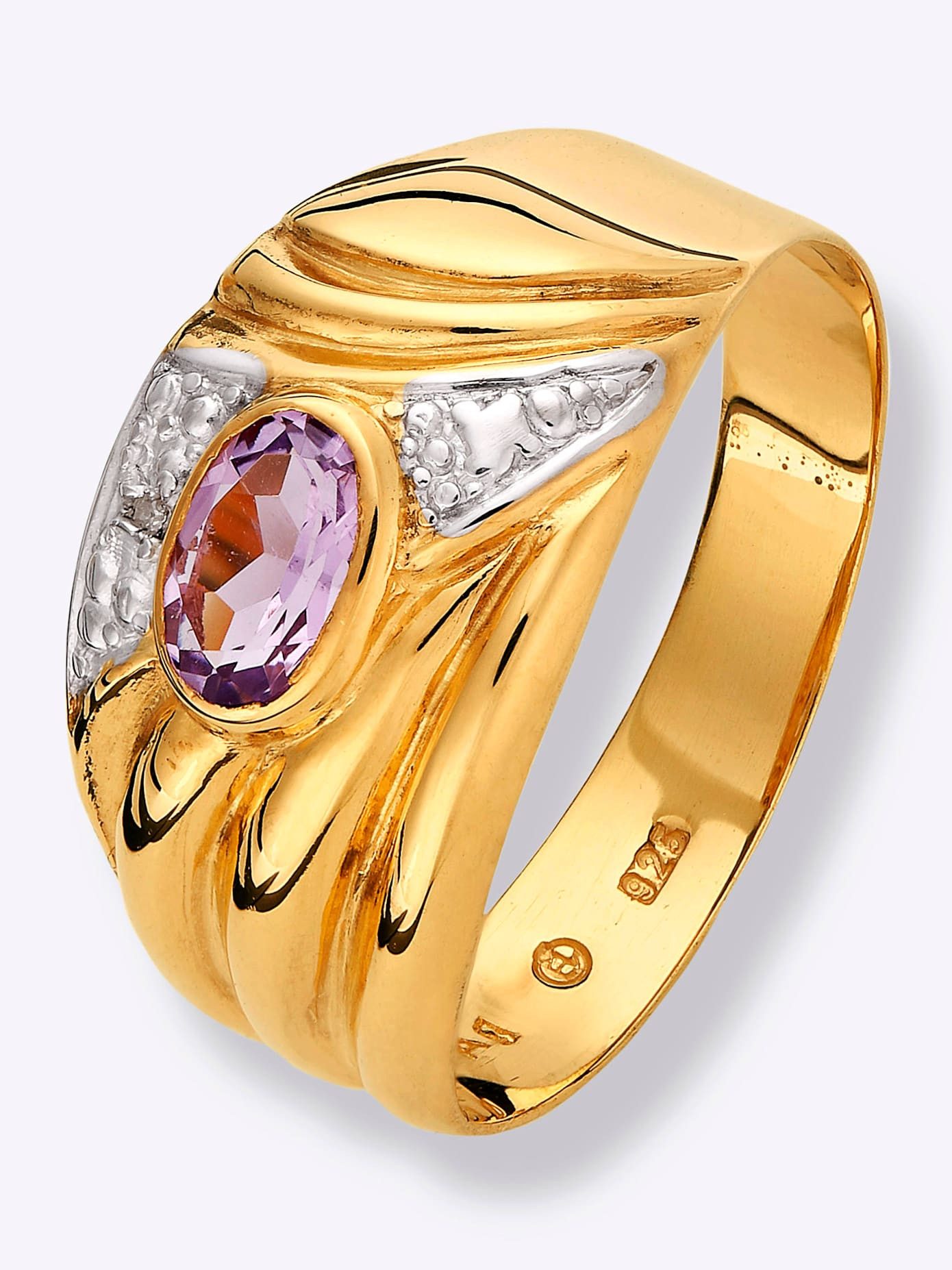 Lady Ring (1-delig) dames ringen maat 21 goud