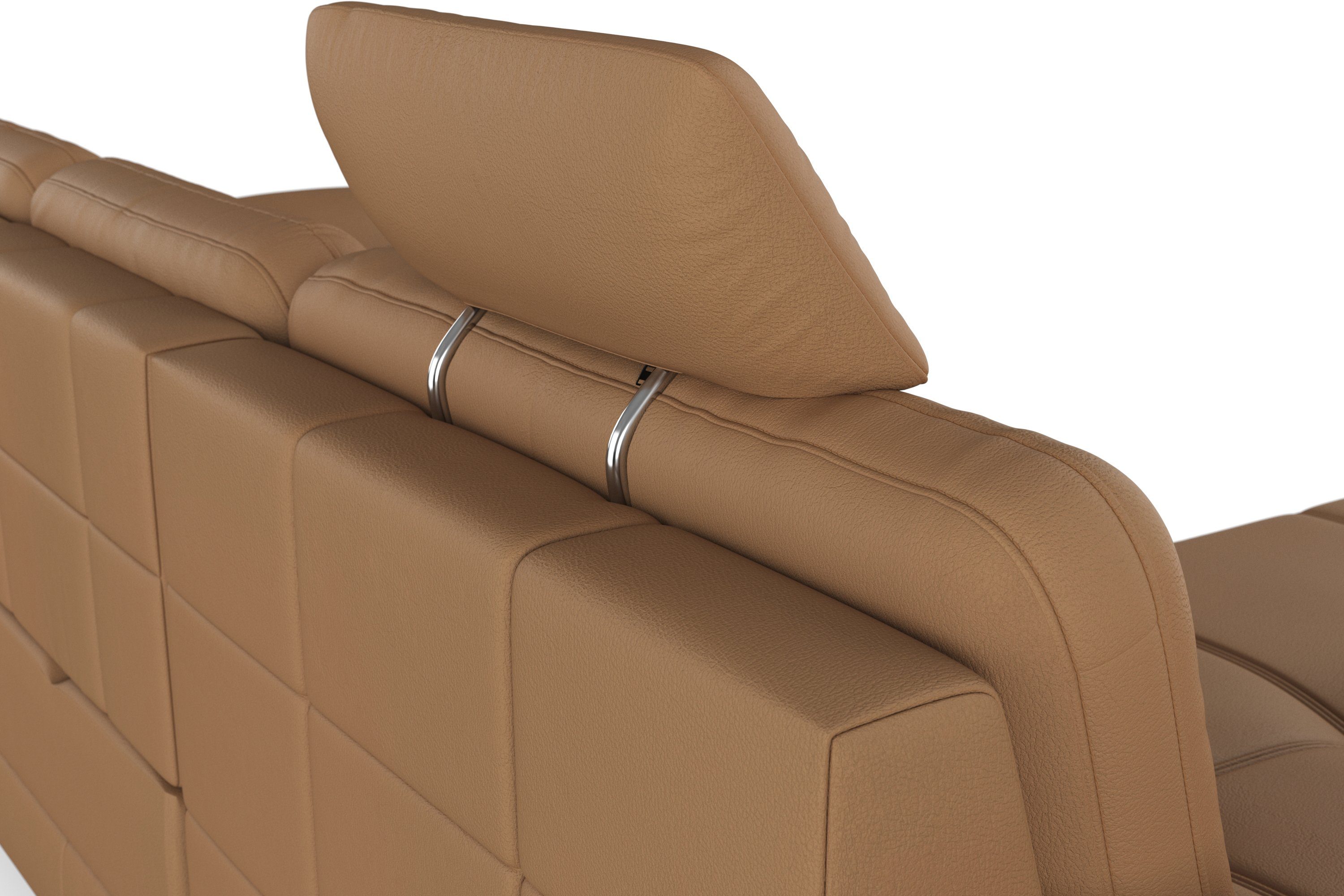 sit&more Hoekbank Bendigo L-vorm inclusief zitdiepteverstelling, bodemvrijheid 15 cm, 2 pootkleuren