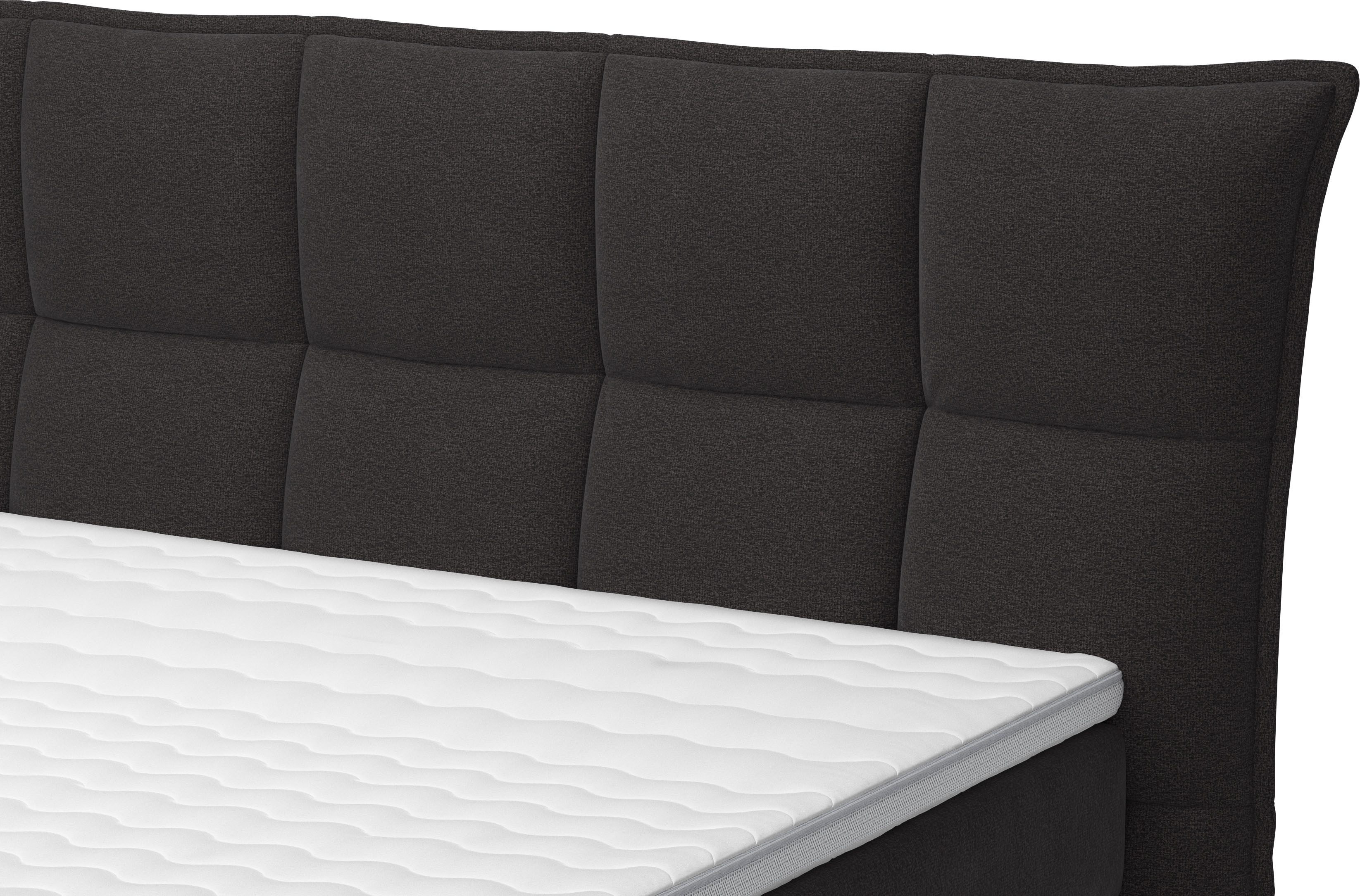 COTTA Boxspring Sarah inclusief topper, 2 matraskernen, hardheden h2, h3 of h4