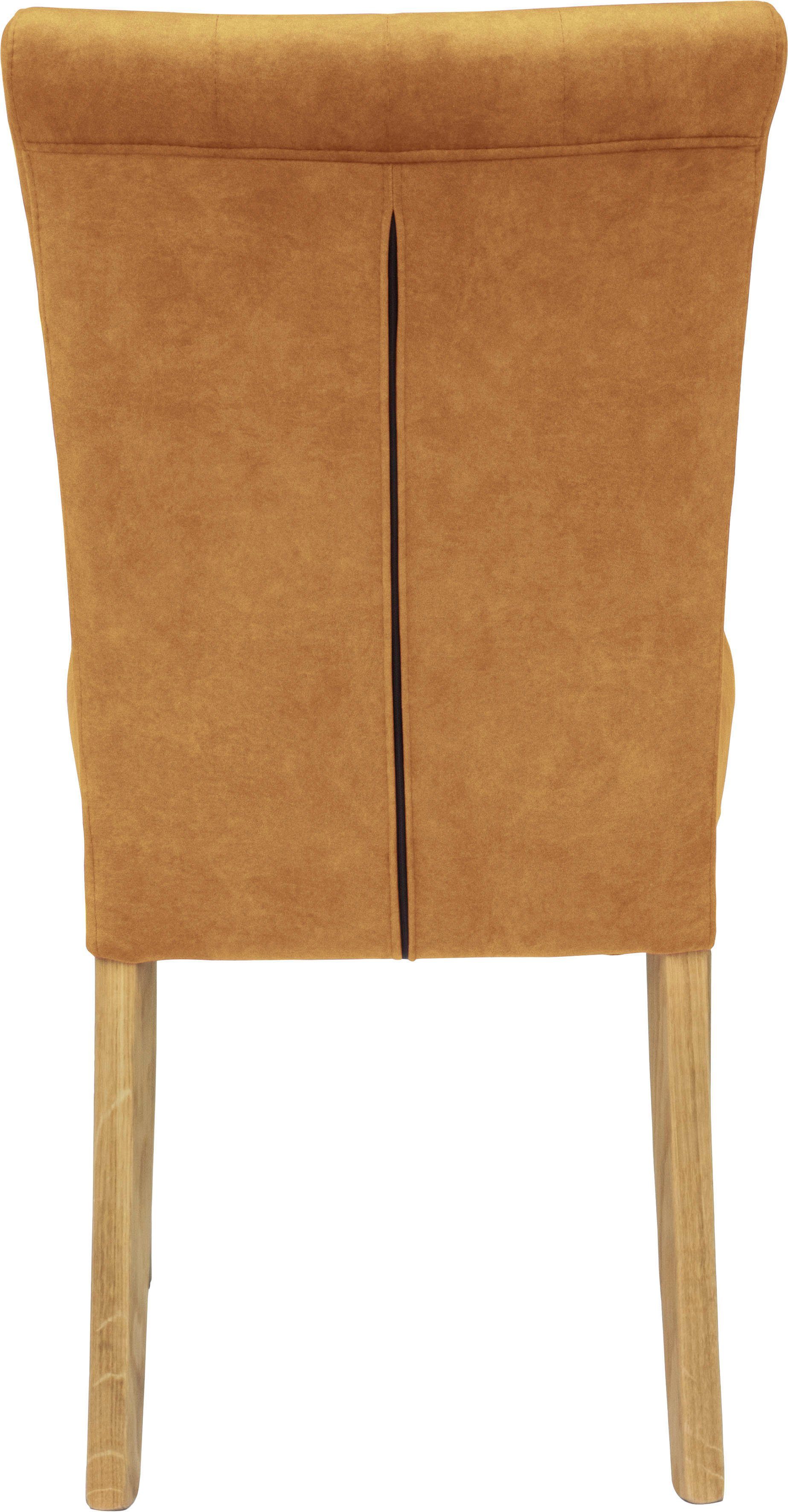 Home affaire Stoel Queen Eetkamerstoel met capitonnage, set van 2, 4 of 6