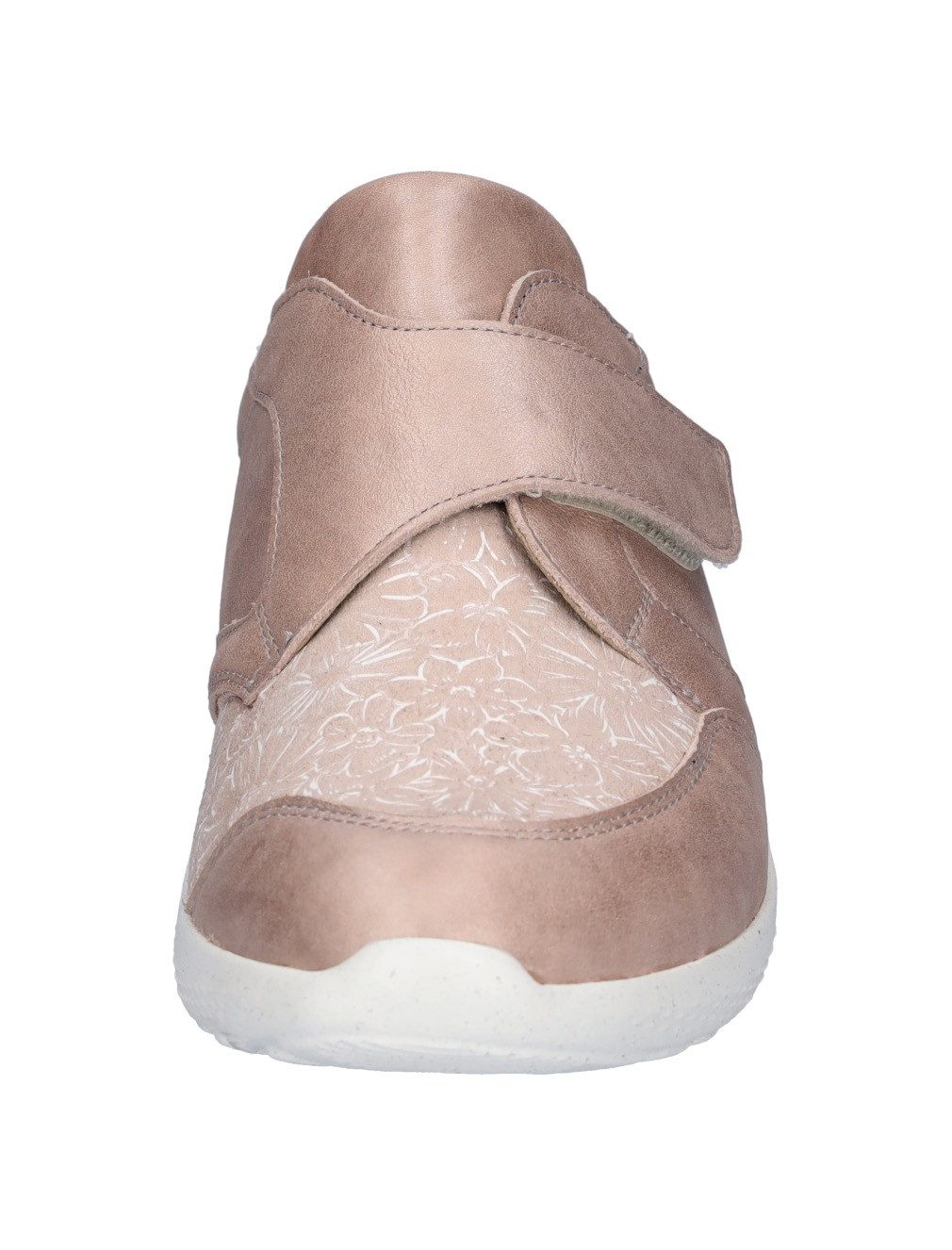 Waldläufer Klittenbandschoenen M-Ira Lage schoen, vrijetijdsschoen, comfort schoen, met bloemenprint, breedte M