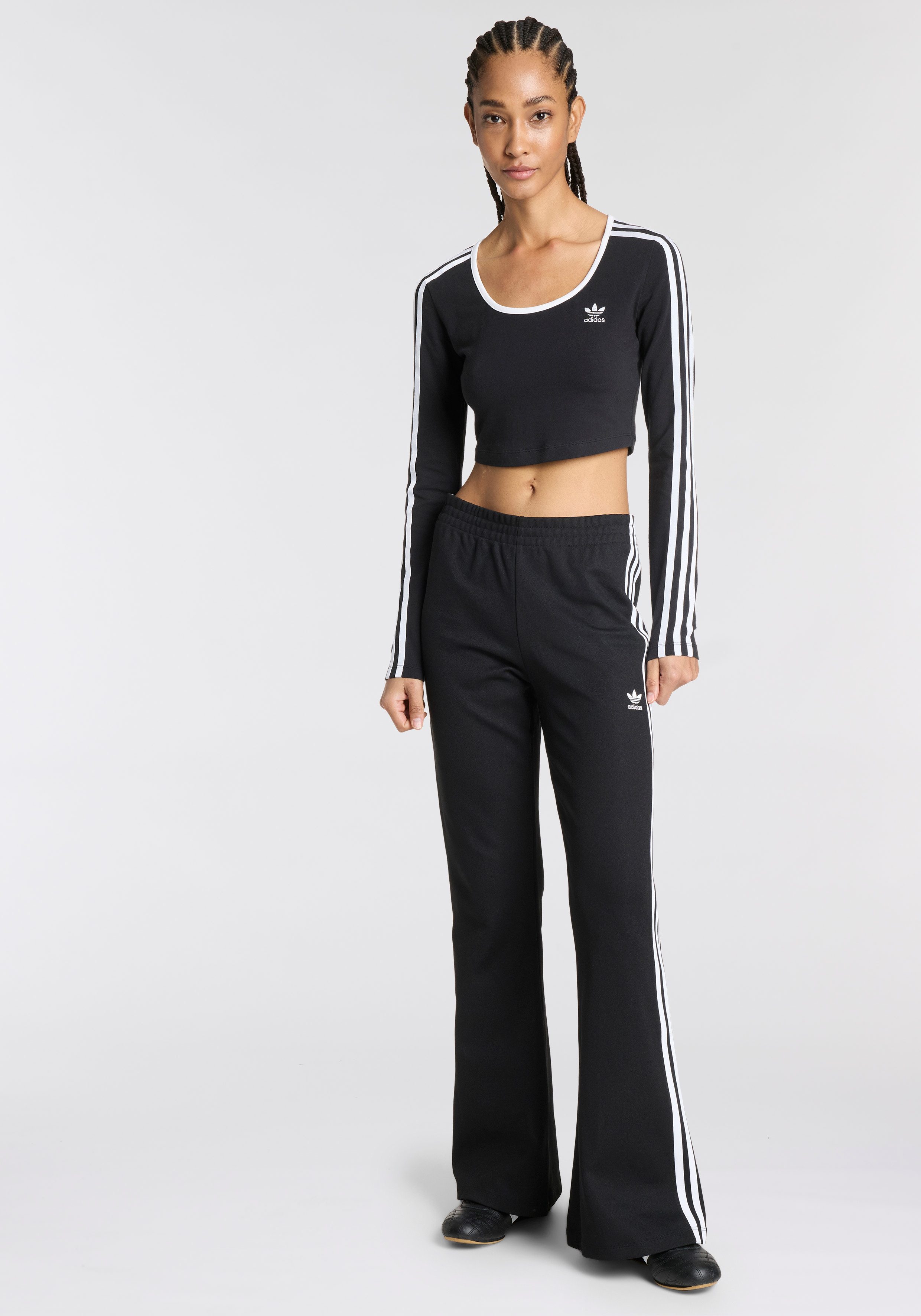 adidas Originals Sportbroek 3S FLARED TP (1-delig)