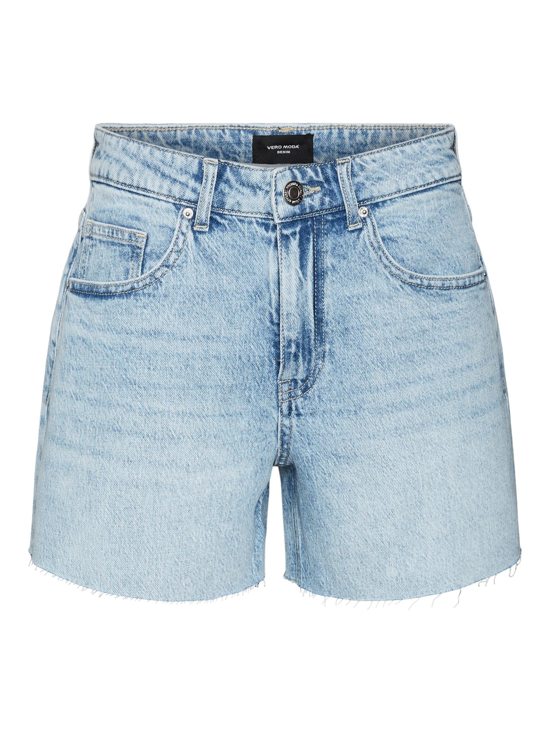 Vero Moda Jeansshort VMTESS MR SHORT DNM SHORTS MIX GA NOOS comfortabele vorm met stretchpercentage