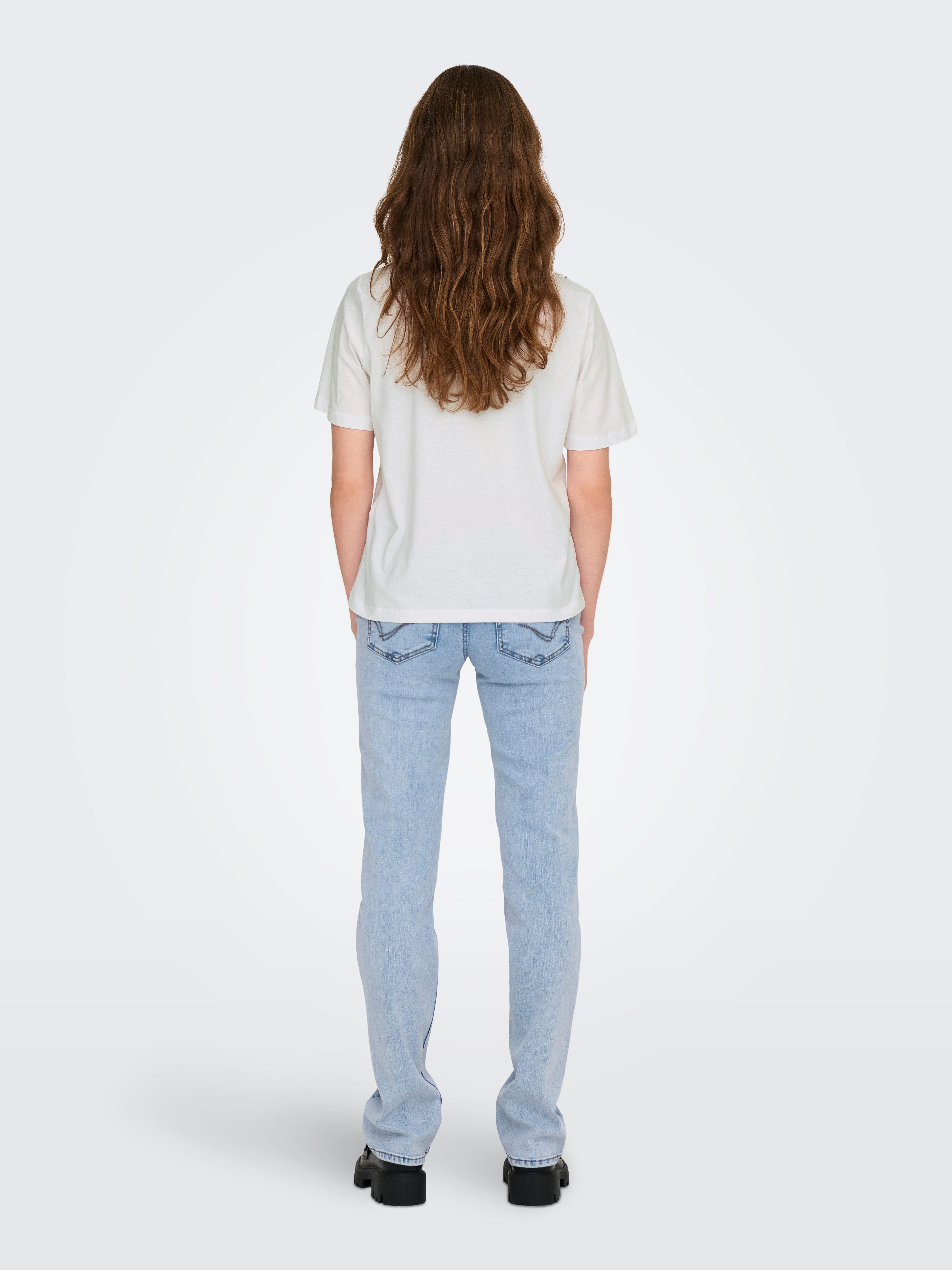Only Shirt met korte mouwen ONLONLY S/S TEE NOOS 2 PACK (set, 2-delig)