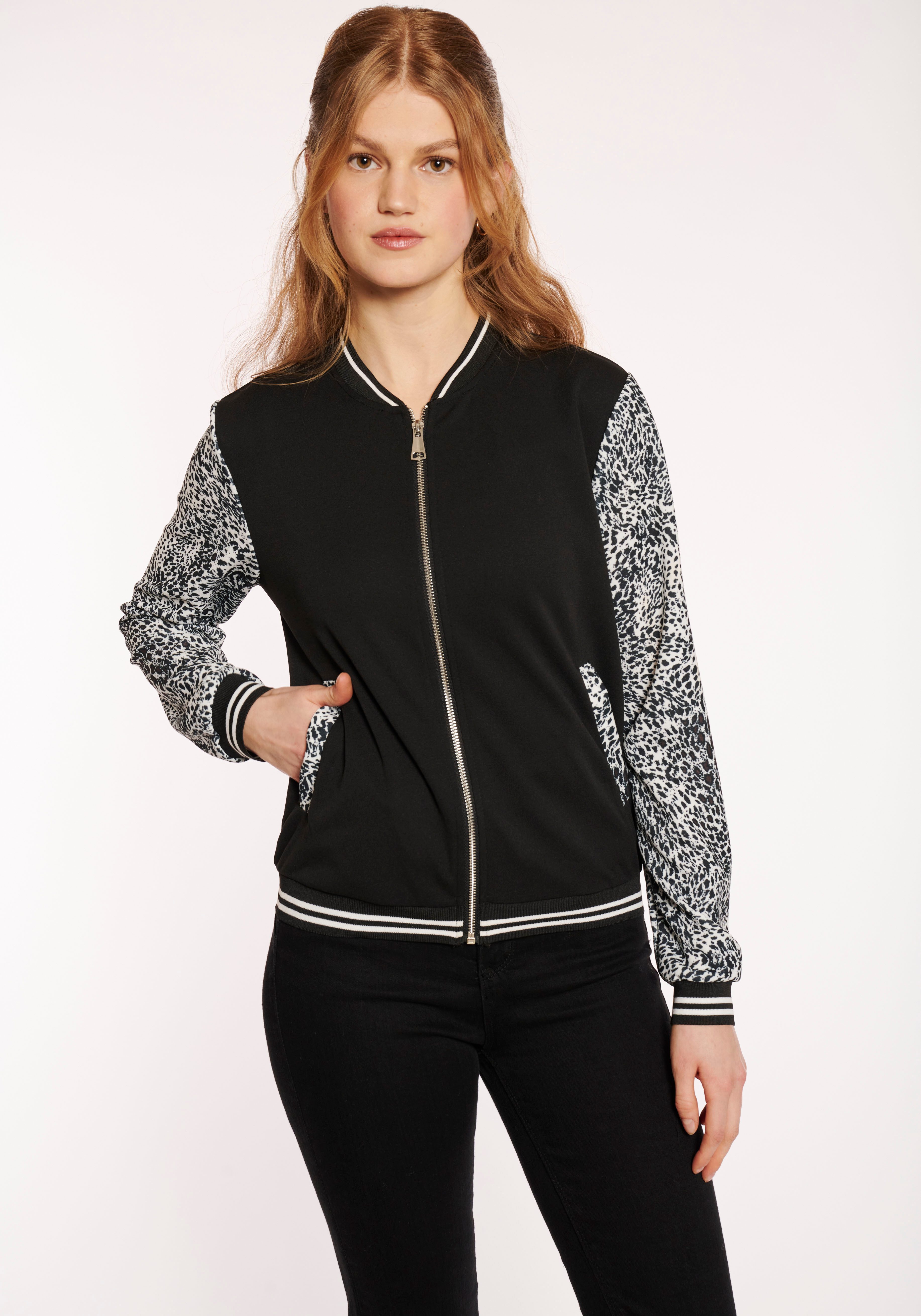 HaILYS Blouson LS P JK Li44sa dames blousons maat L (40) zwart