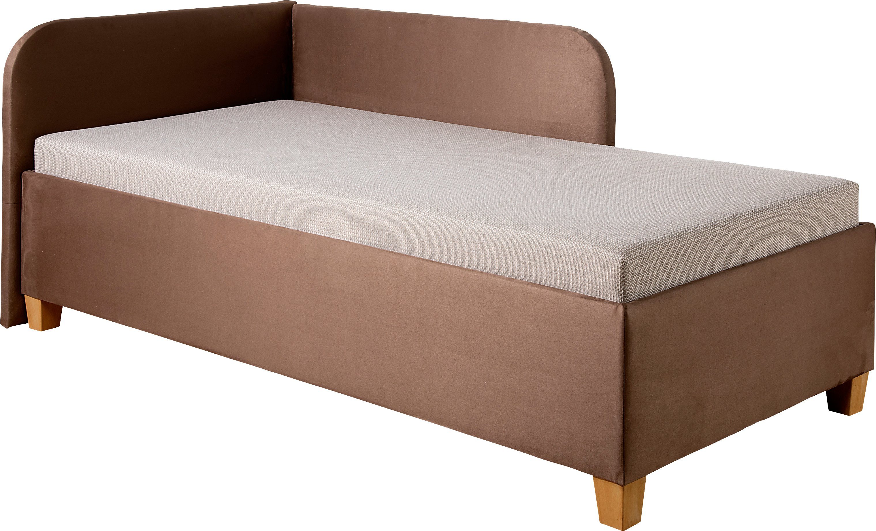 Maintal Bed Aolana met bedkist, in 2 breedten, binnenvering- of bonell-matras ter keuze