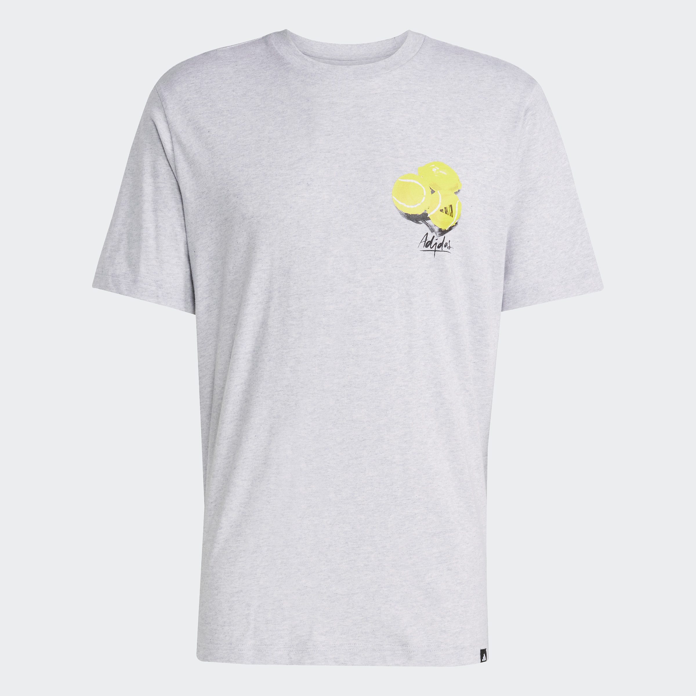adidas Sportswear T-shirt M L SL LEMON T