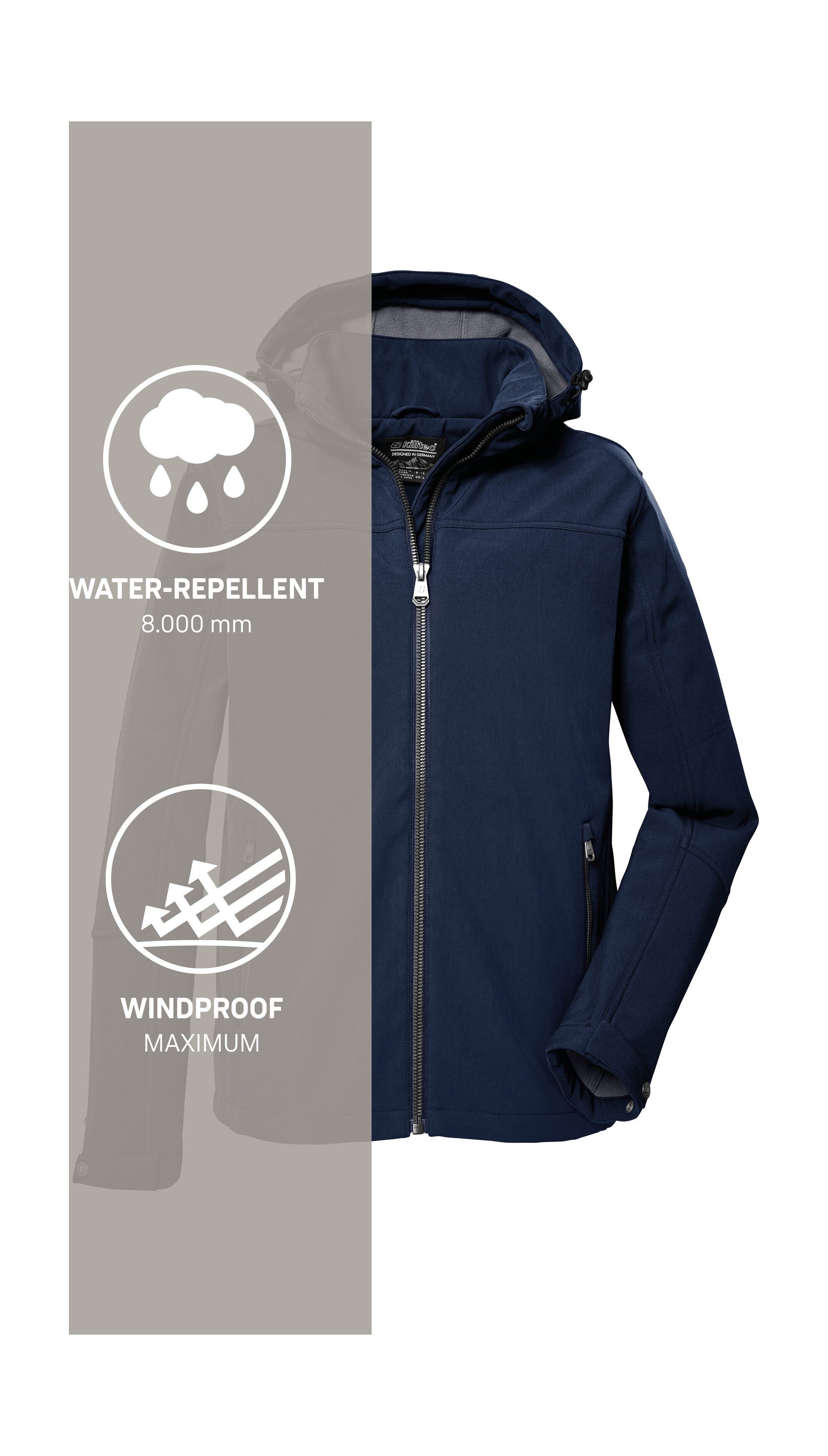 Killtec Softshell-jack Heren softshelljas