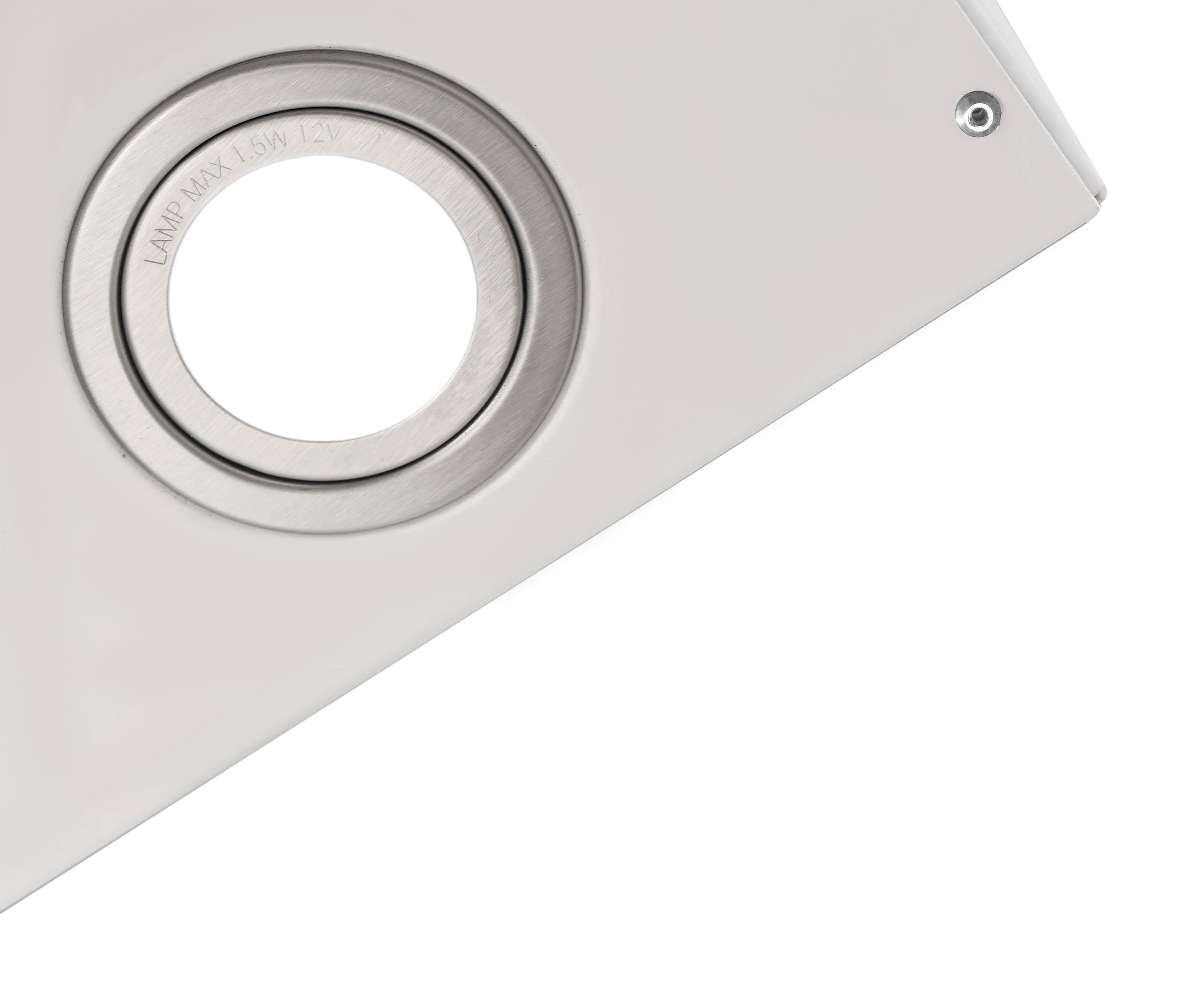 RESPEKTA Wandkap CH 24080 80 cm, 3 vermogensniveaus, led-verlichting, geschikt voor afzuiging en recirculatie