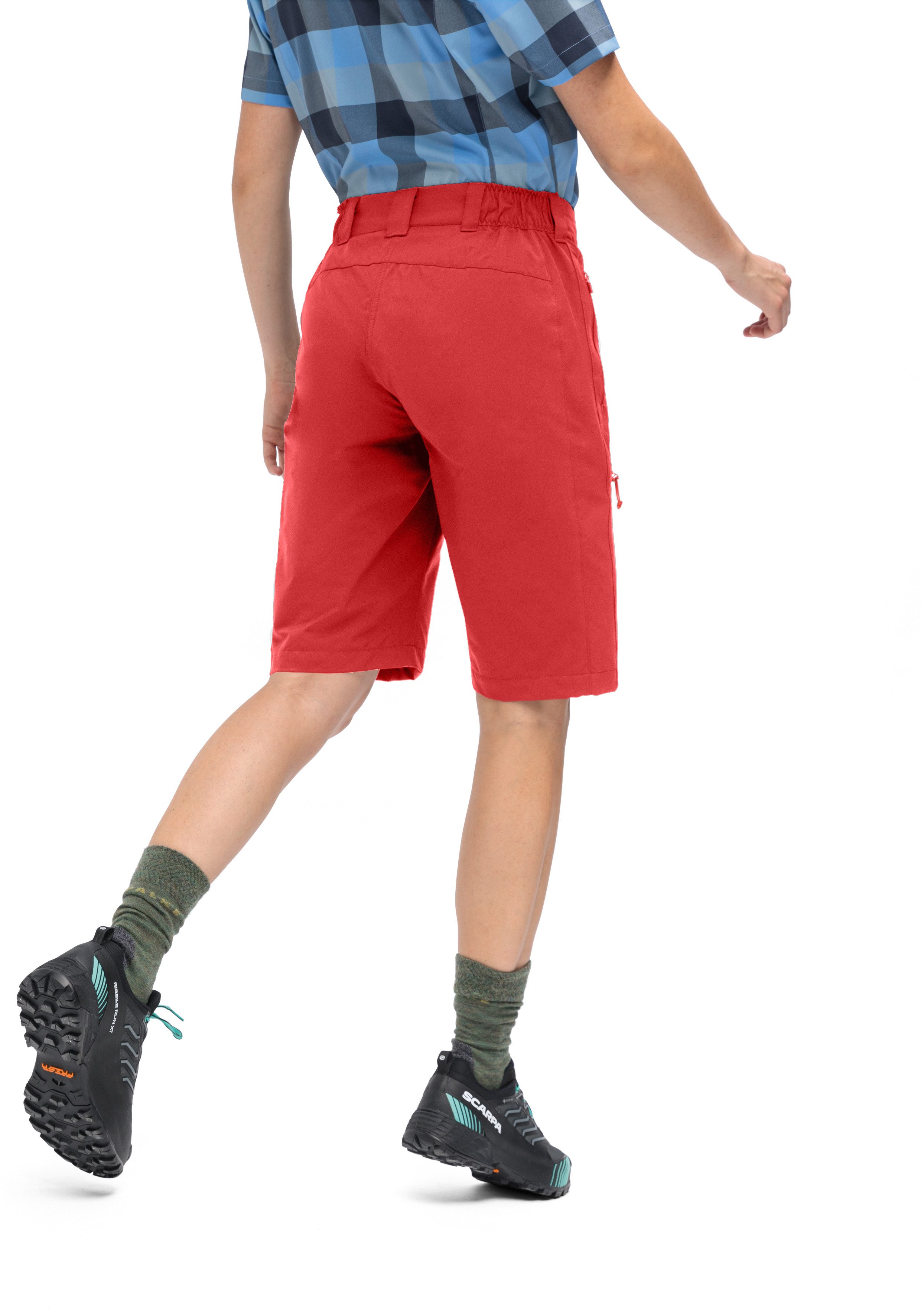 Maier Sports Outdoorbroek Lulaka bermuda loop Dames shorts, korte wandelbroek, outdoorbroek, 3 zakken, regular fit
