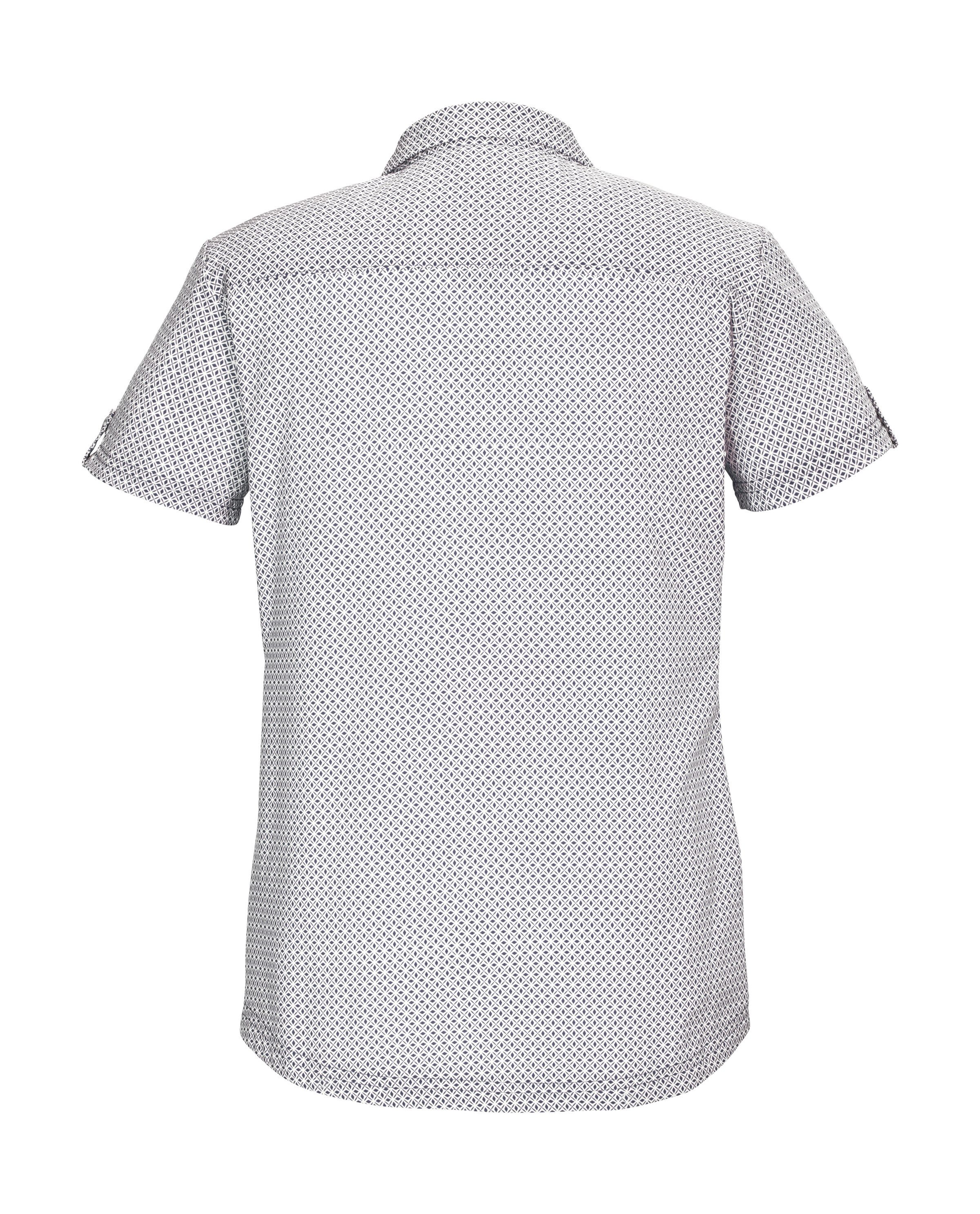 Killtec Functioneel shirt KOS 46 WMN WVN SHRT Sneldrogende functionele blouse met stretch en all-over print