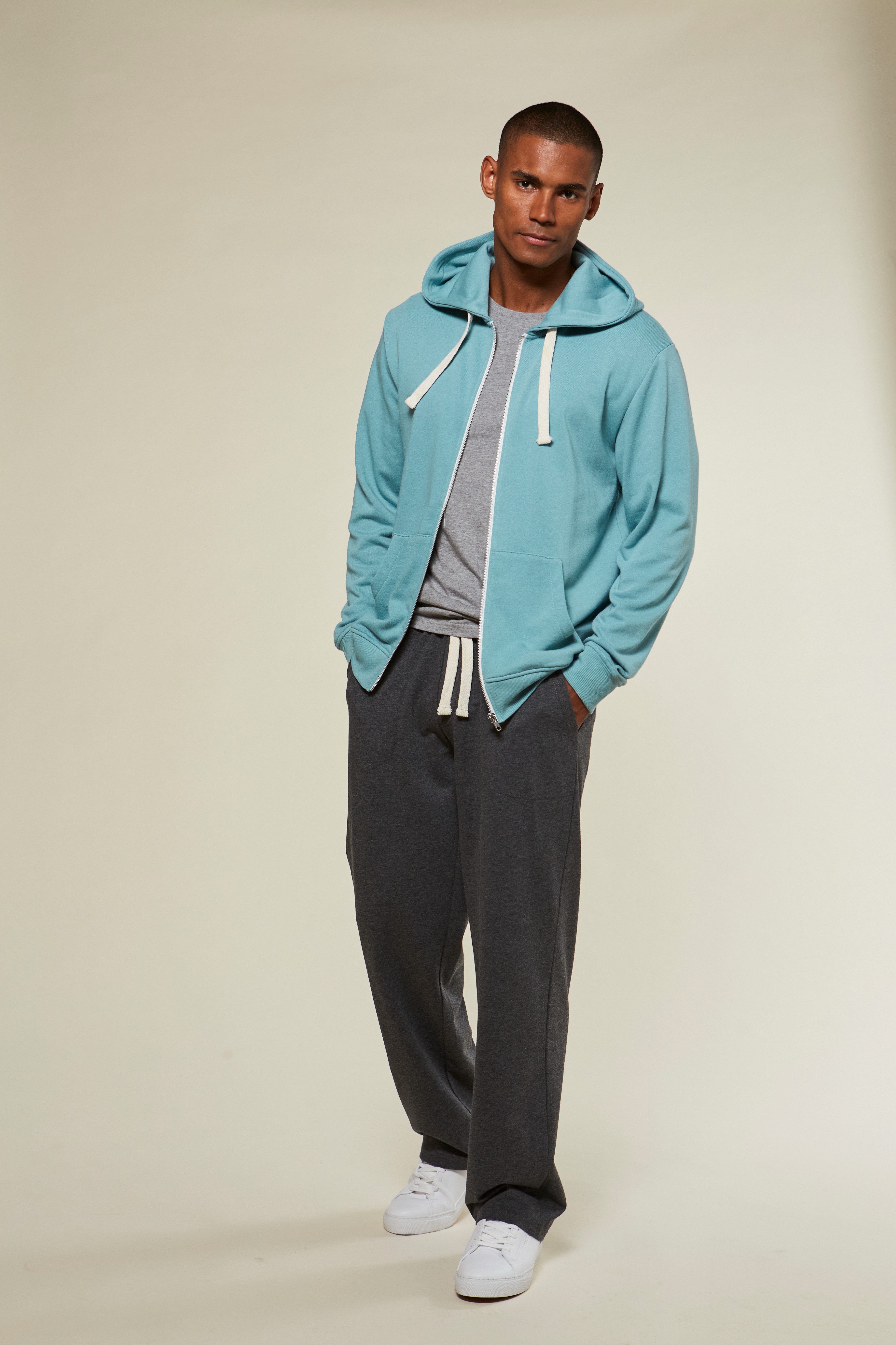 KangaROOS Sweatbroek , zijvakken, contrasterende banden