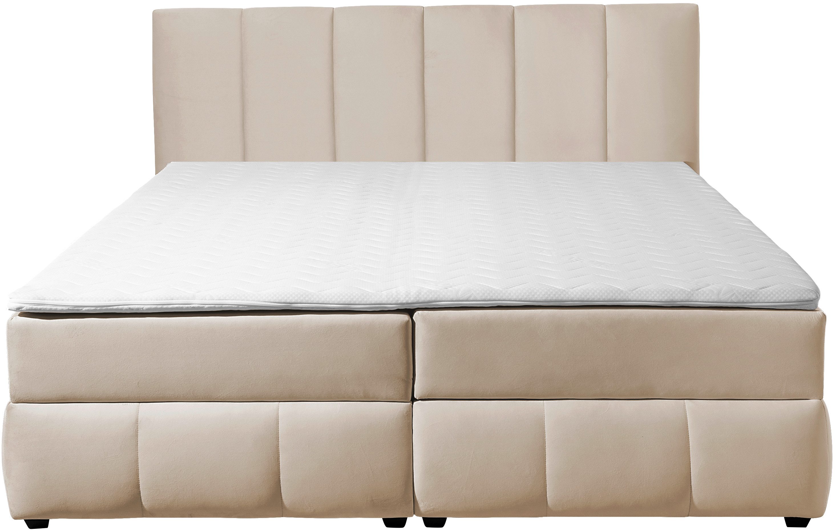 INOSIGN Boxspring Hartley Inclusief bedlade & topper, kiesbaar in H2, H3 of H4