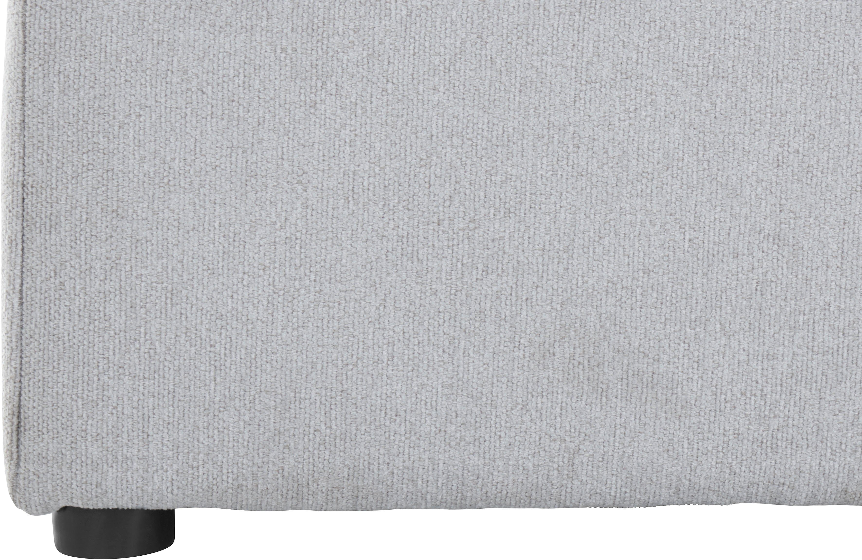 RAUM.ID Bank-middenelement Florid als deel van een modulaire bank, stevig zitcomfort, ook in cord