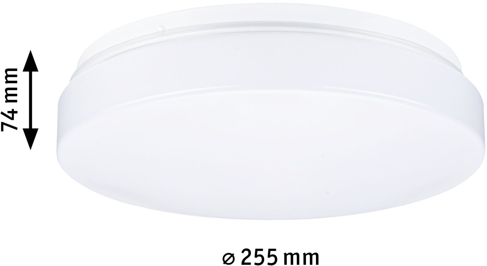 Paulmann Plafondlamp HomeSpa Badlamp Axin IP44 230V Wit (1 stuk)