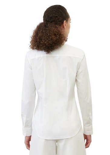 Marc O'Polo Overhemdblouse Blouse, kent collar, long sleeved, slim fit, classic style,