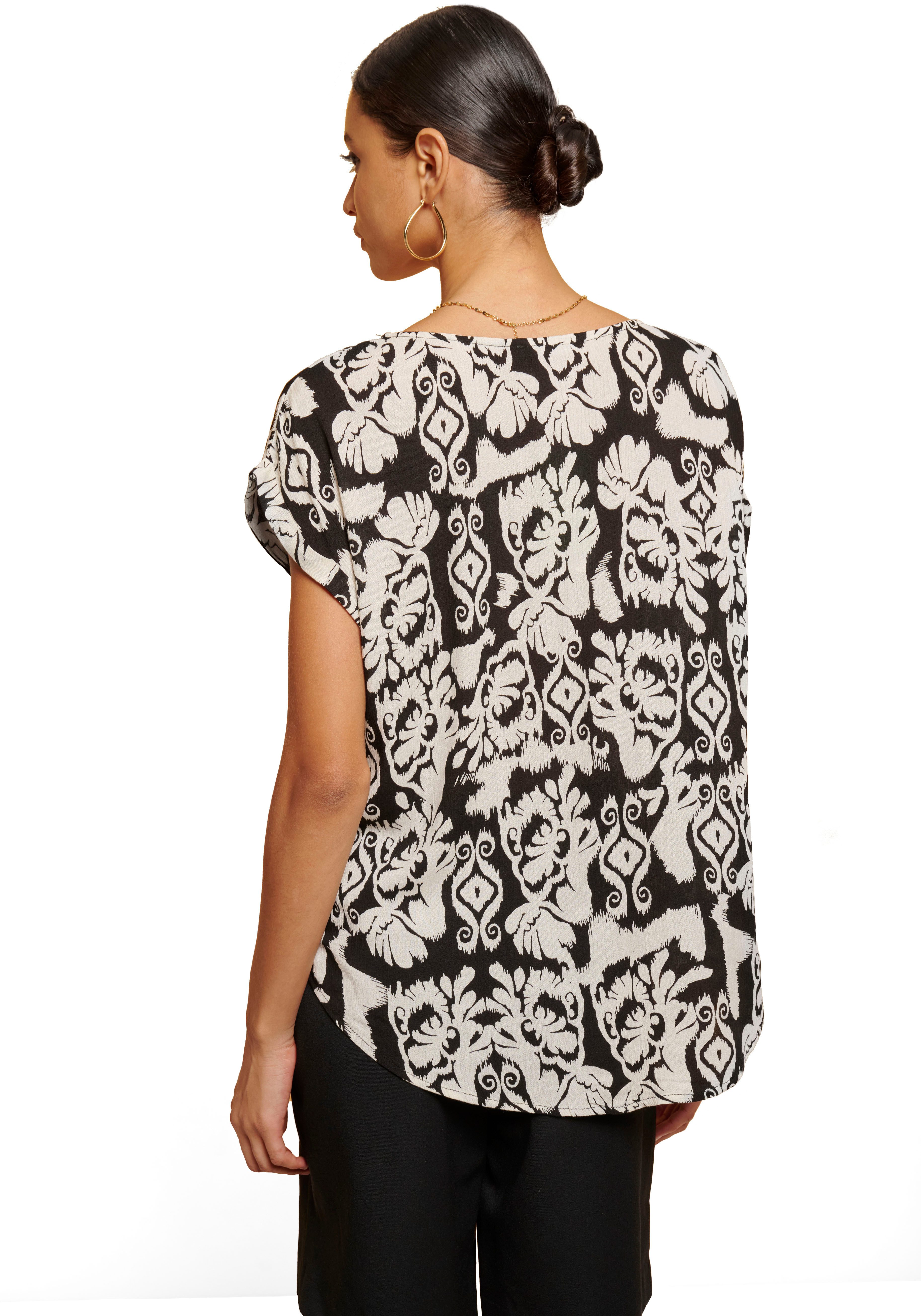 HaILYS T-shirt SS V TP Ce44lina