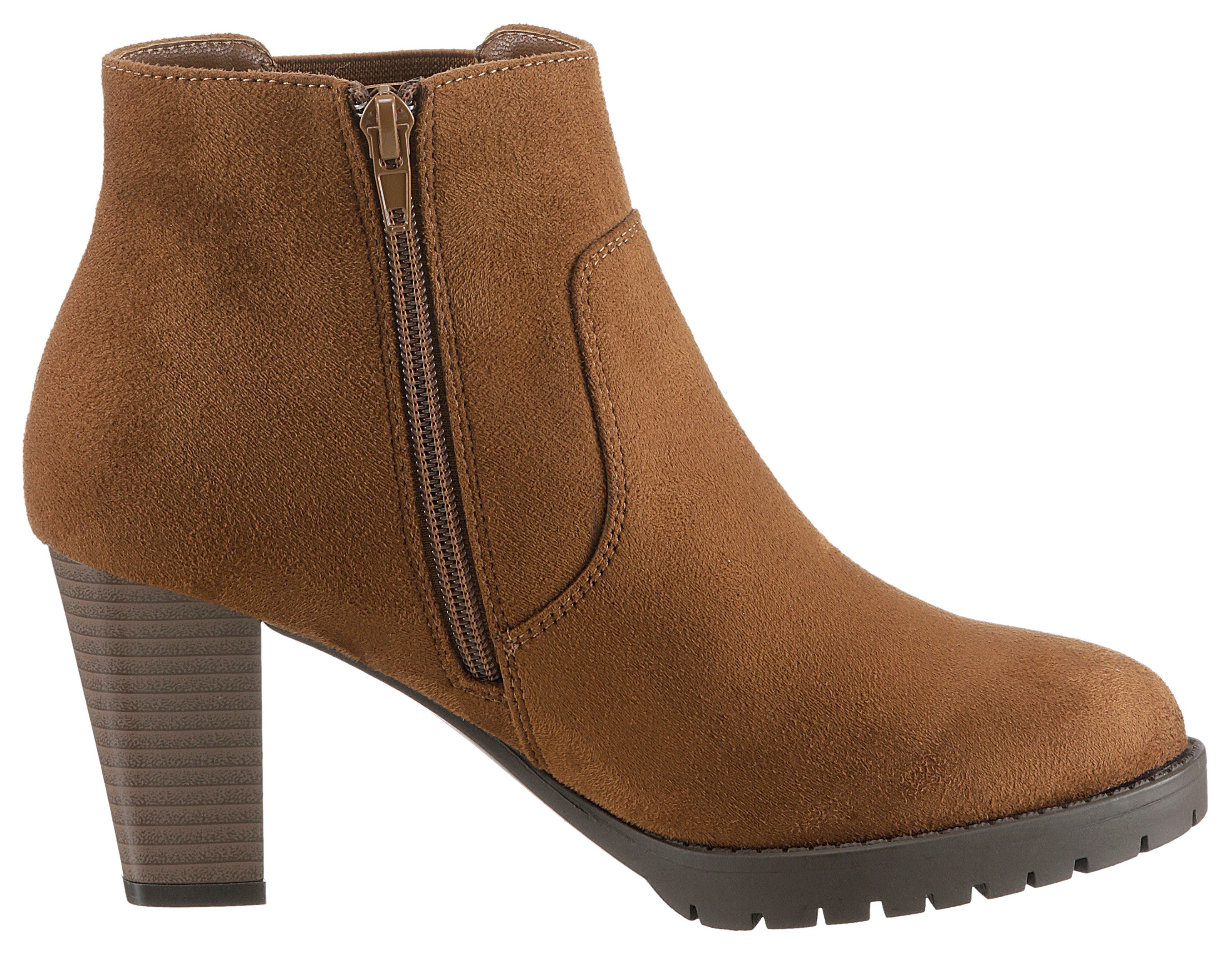 Aniston SHOES Laarsjes , enkellaarzen met zijstretch inzet - nieuwe collectie