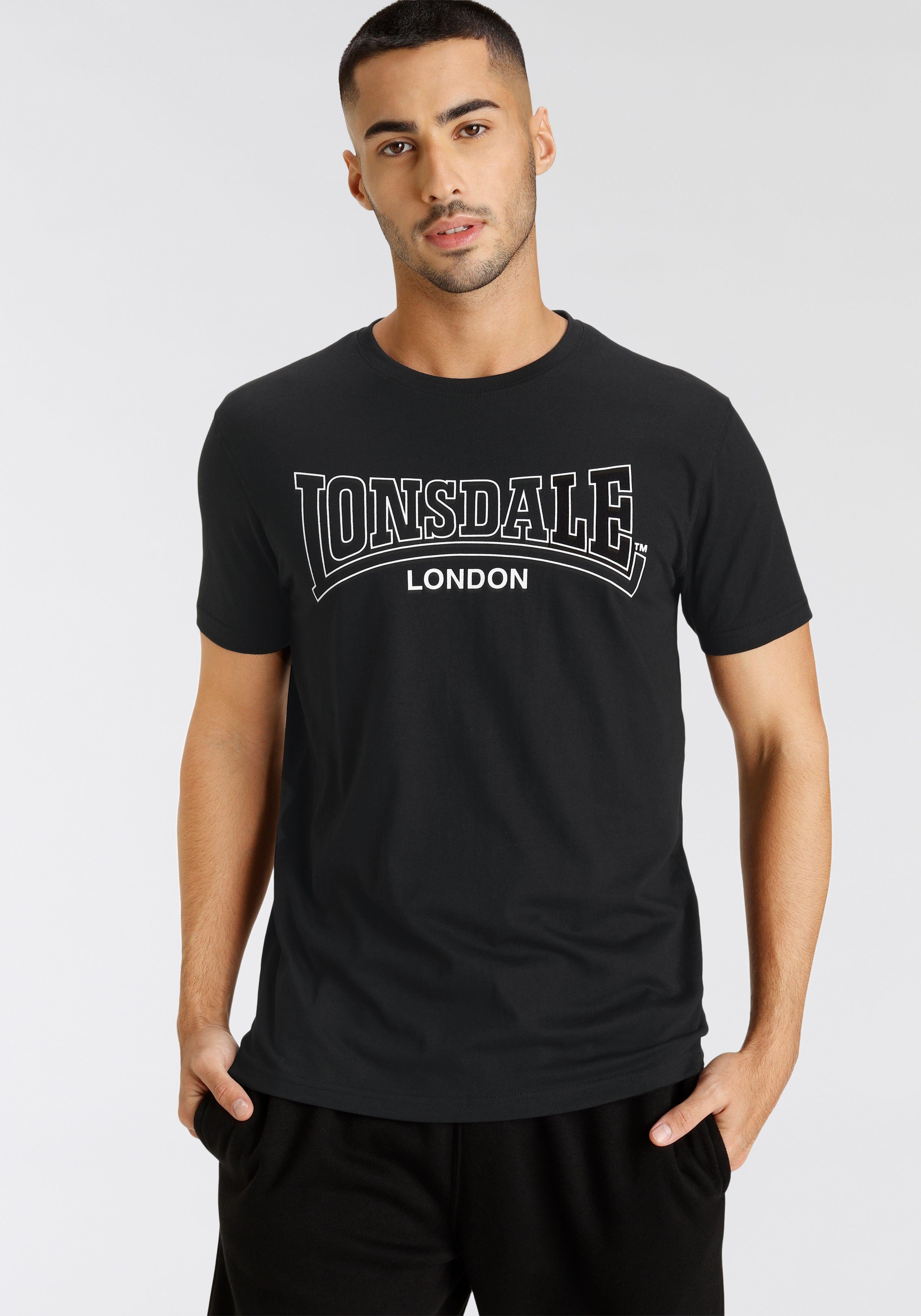 Lonsdale T-shirt (set, 3-delig)