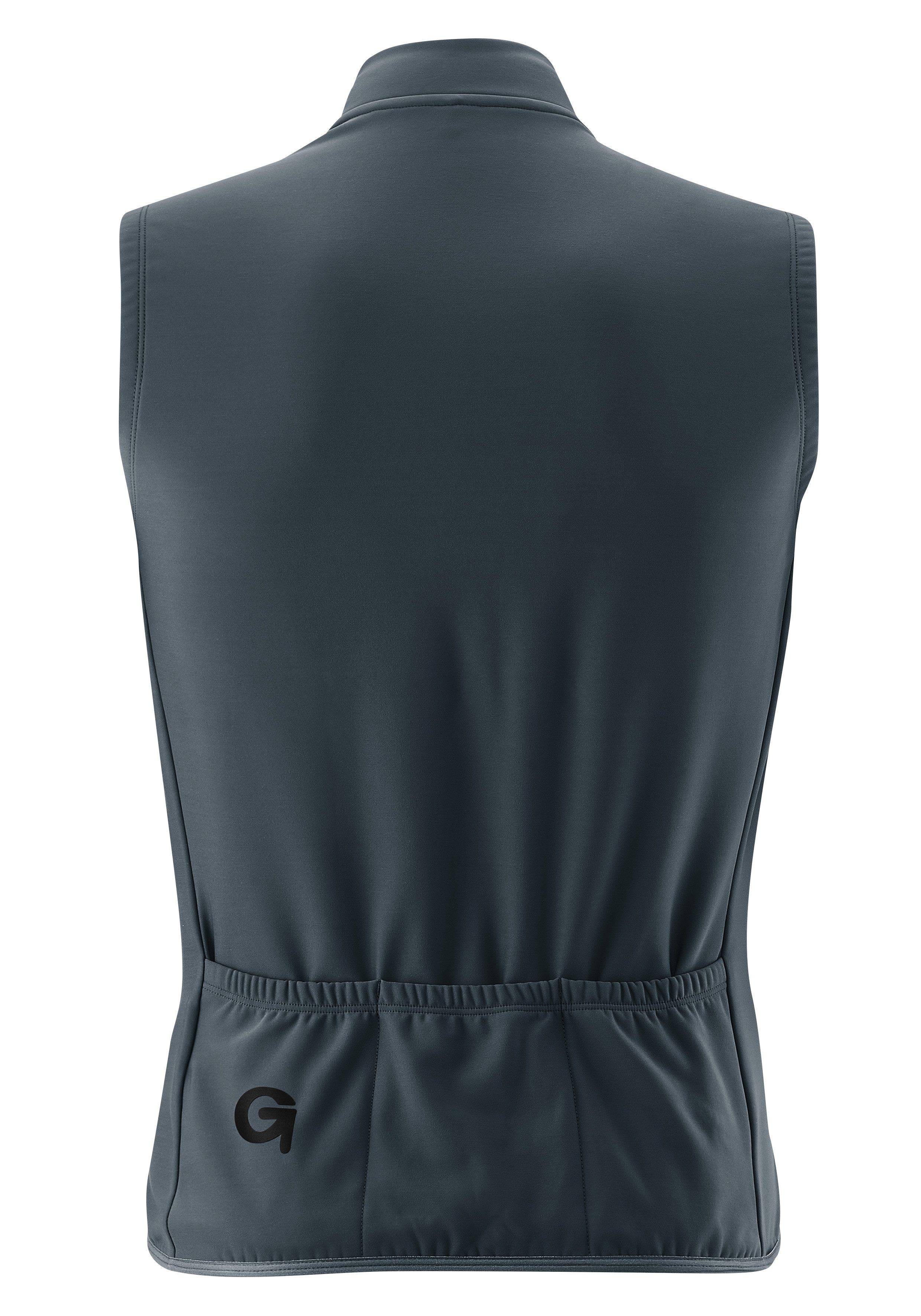 Gonso Functionele bodywarmer Road Vest Therm Heren vest met rugzak, ademend fietsvest, tight fit
