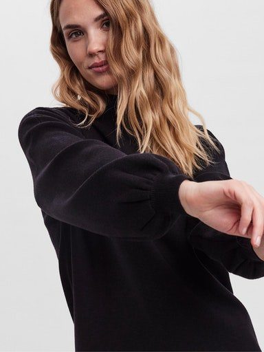 Vero Moda Gebreide jurk VMNANCY LS FUNNELNECK DRESS GA NOOS