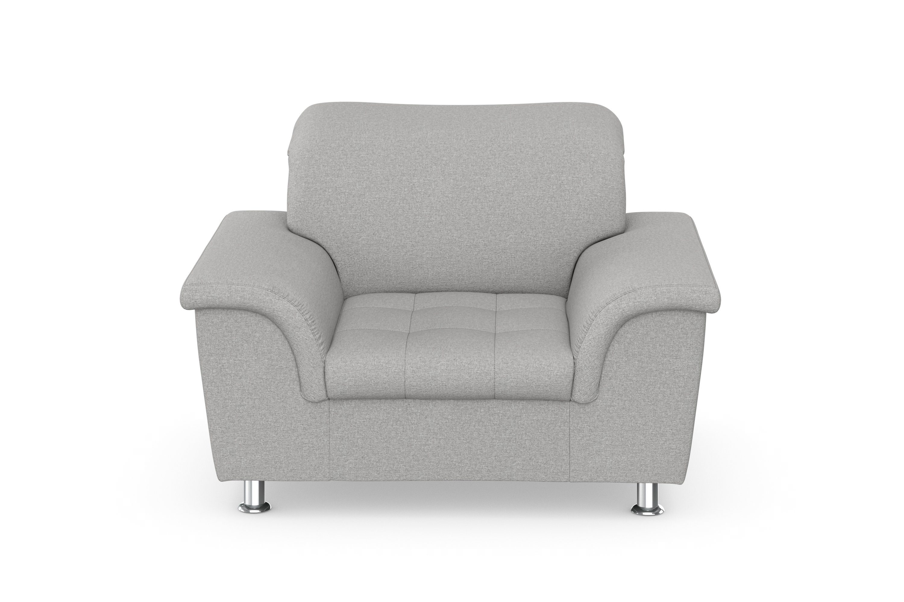 DOMO collection Fauteuil Franzi, tijdloos & elegant, moderne zittingstikking