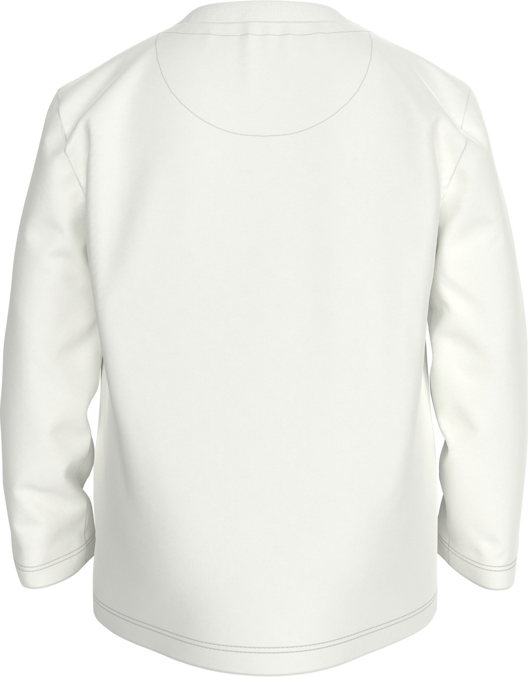 Calvin Klein Shirt met lange mouwen MONOGRAM LS T-SHIRT voor baby’s tot 2 jaar, met grote print