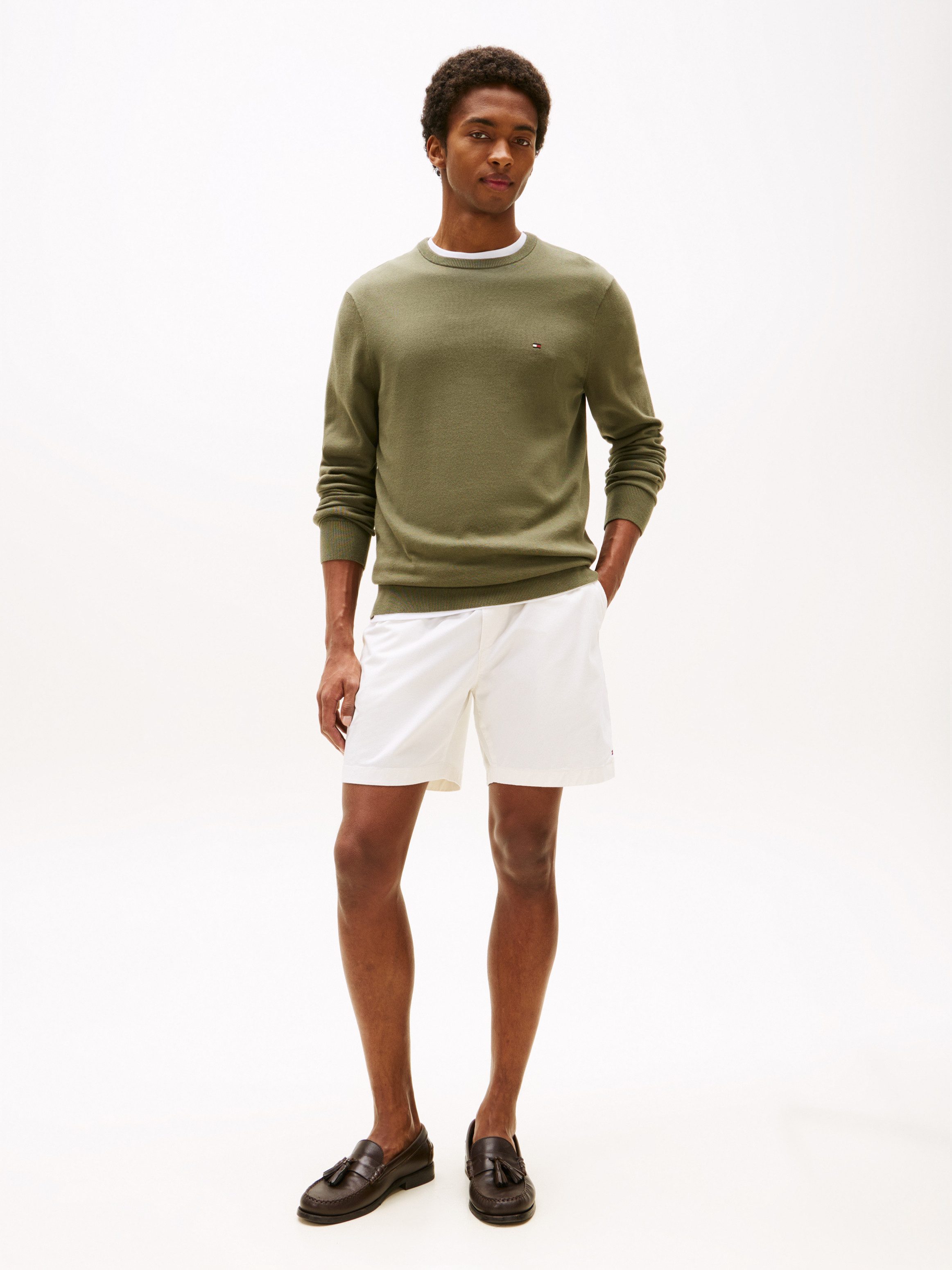 Tommy Hilfiger Trui met ronde hals ESSENTIAL COTTON CREW NECK