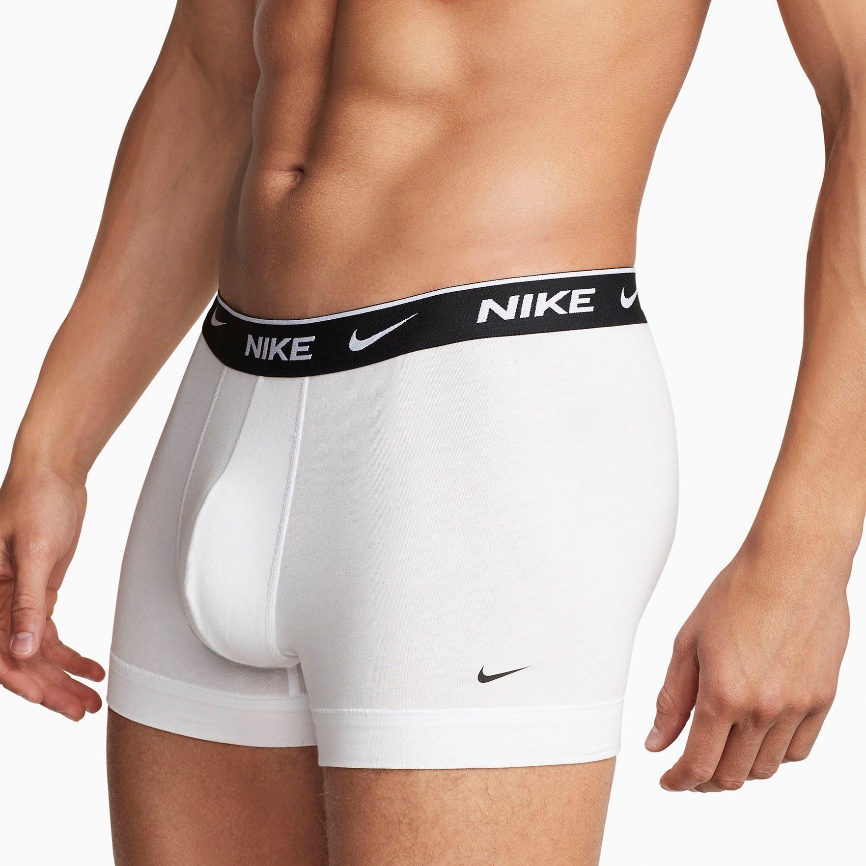 NIKE Underwear Boxershort TRUNK 3PK van katoen-stretch (3 stuks)