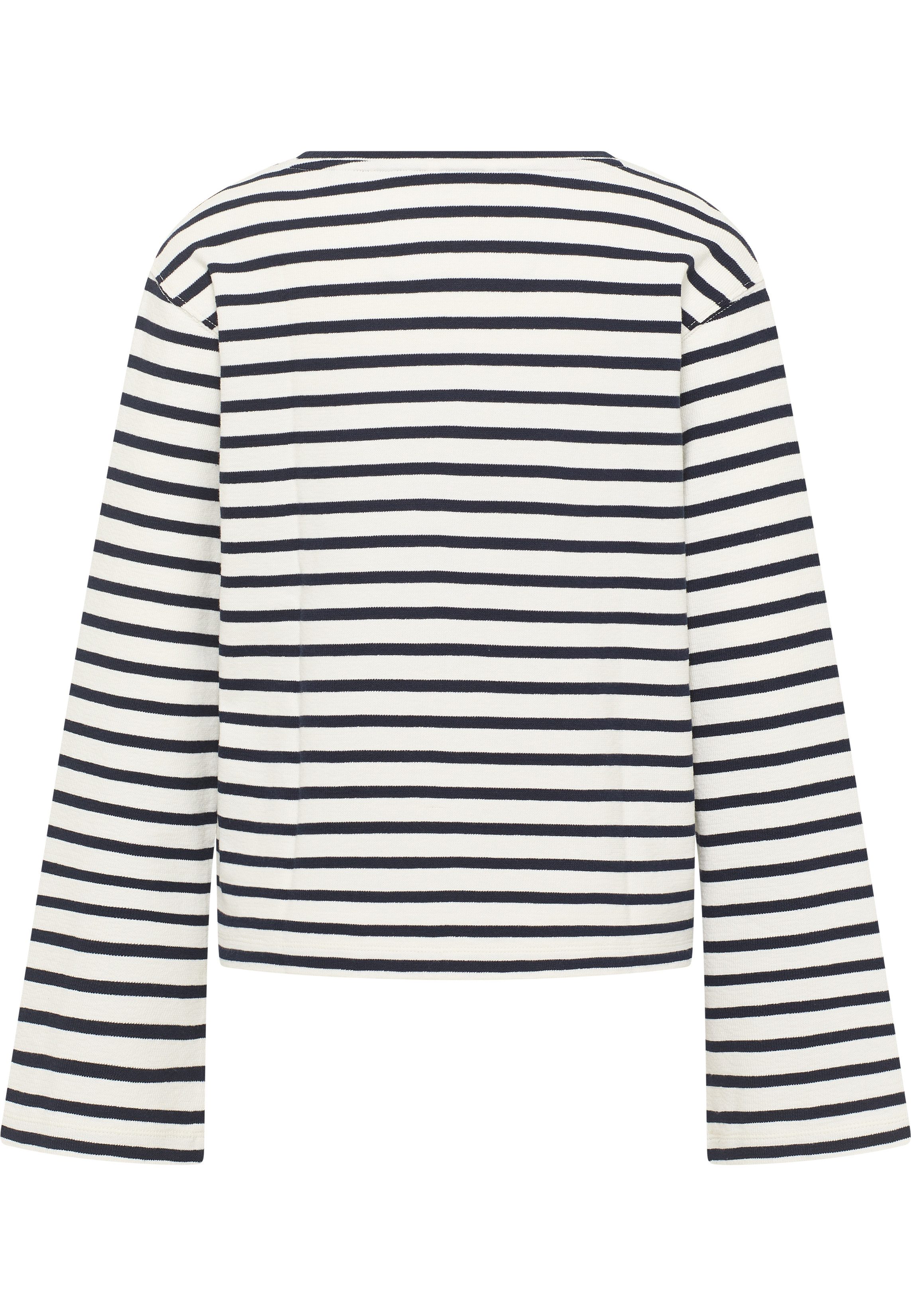MUSTANG Shirt met lange mouwen Style Sutton met streepmotief