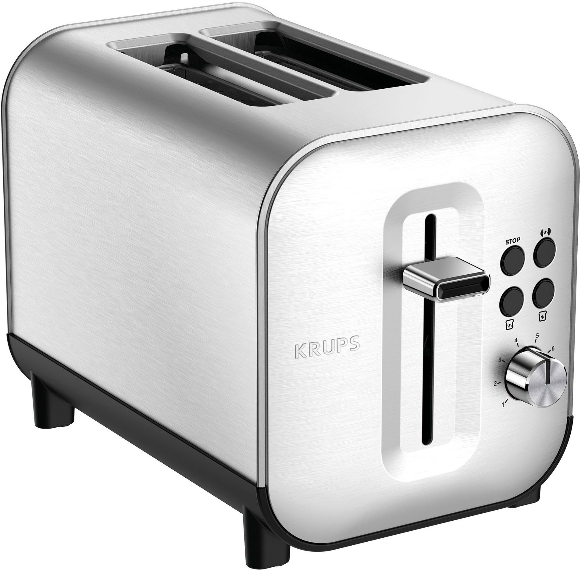 Krups Toaster KH682D Excellence aanraakgevoelige toetsen, liftfunctie, 8 bruiningsgraden