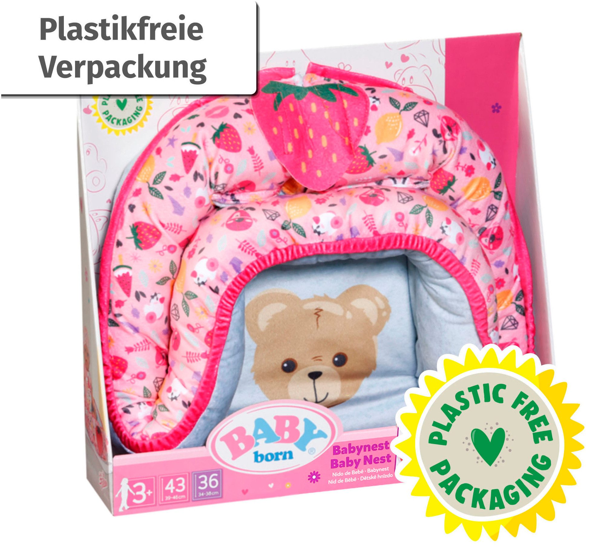 Baby Born Draagtas voor poppen Babynest