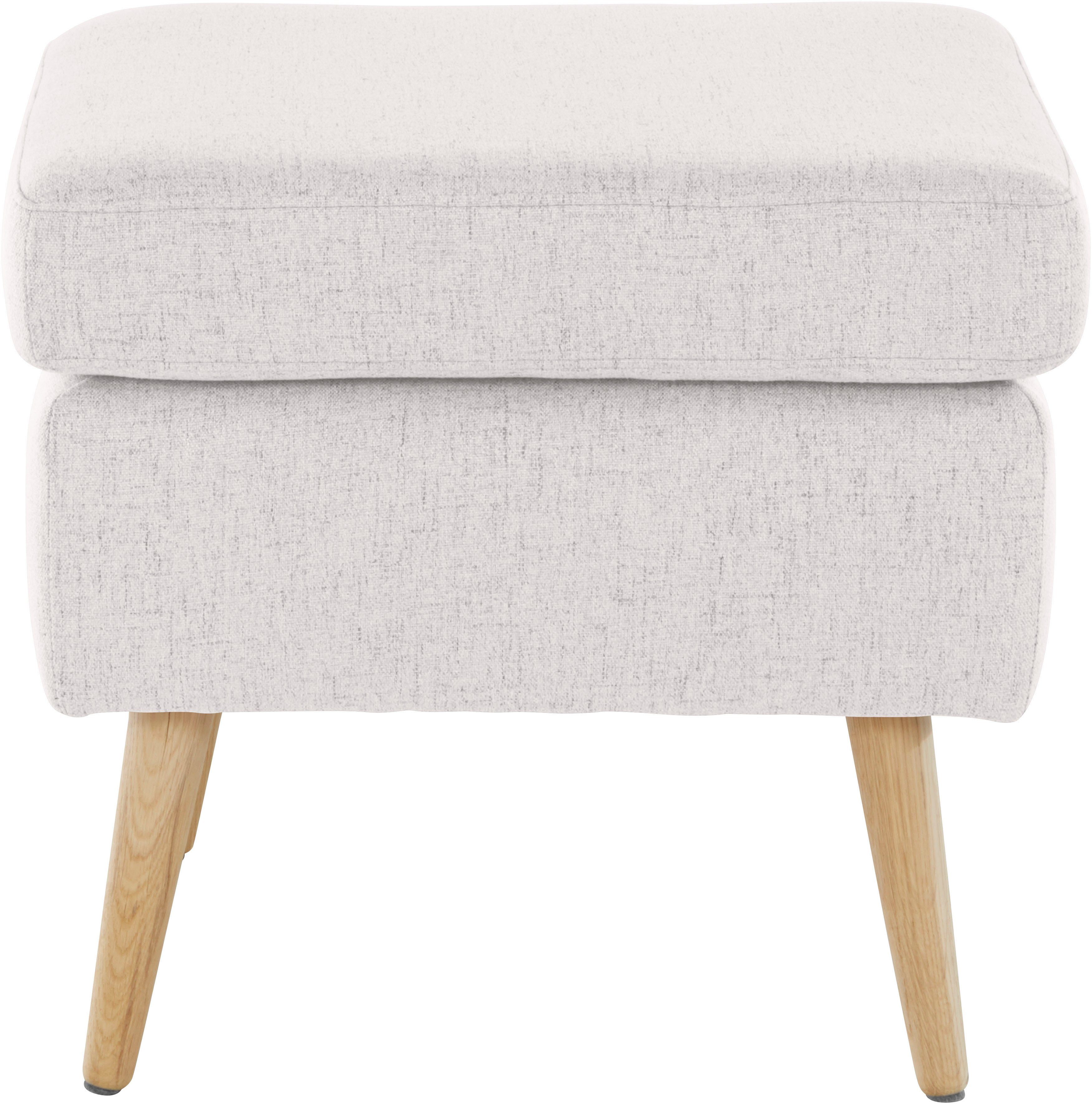 Guido Maria Kretschmer Home&Living Fauteuil Sallito, TV-stoel, oorfauteuil met Hocker, in veel stofkwaliteiten, ook in fluweelcord