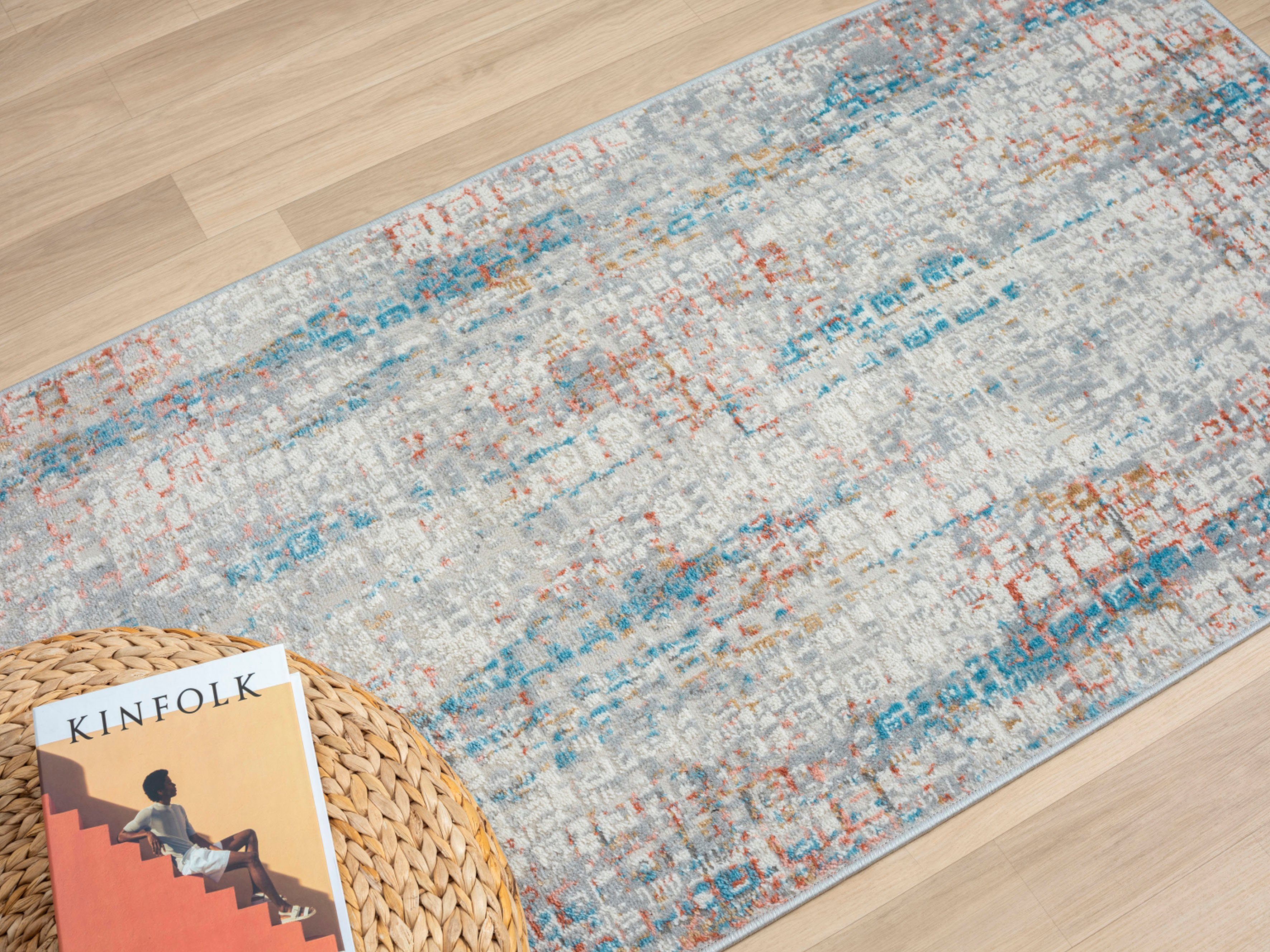 Myflair Möbel & Accessoires Vloerkleed My Look Kortpolig, etno-ontwerp, bijzonder zacht door microvezel