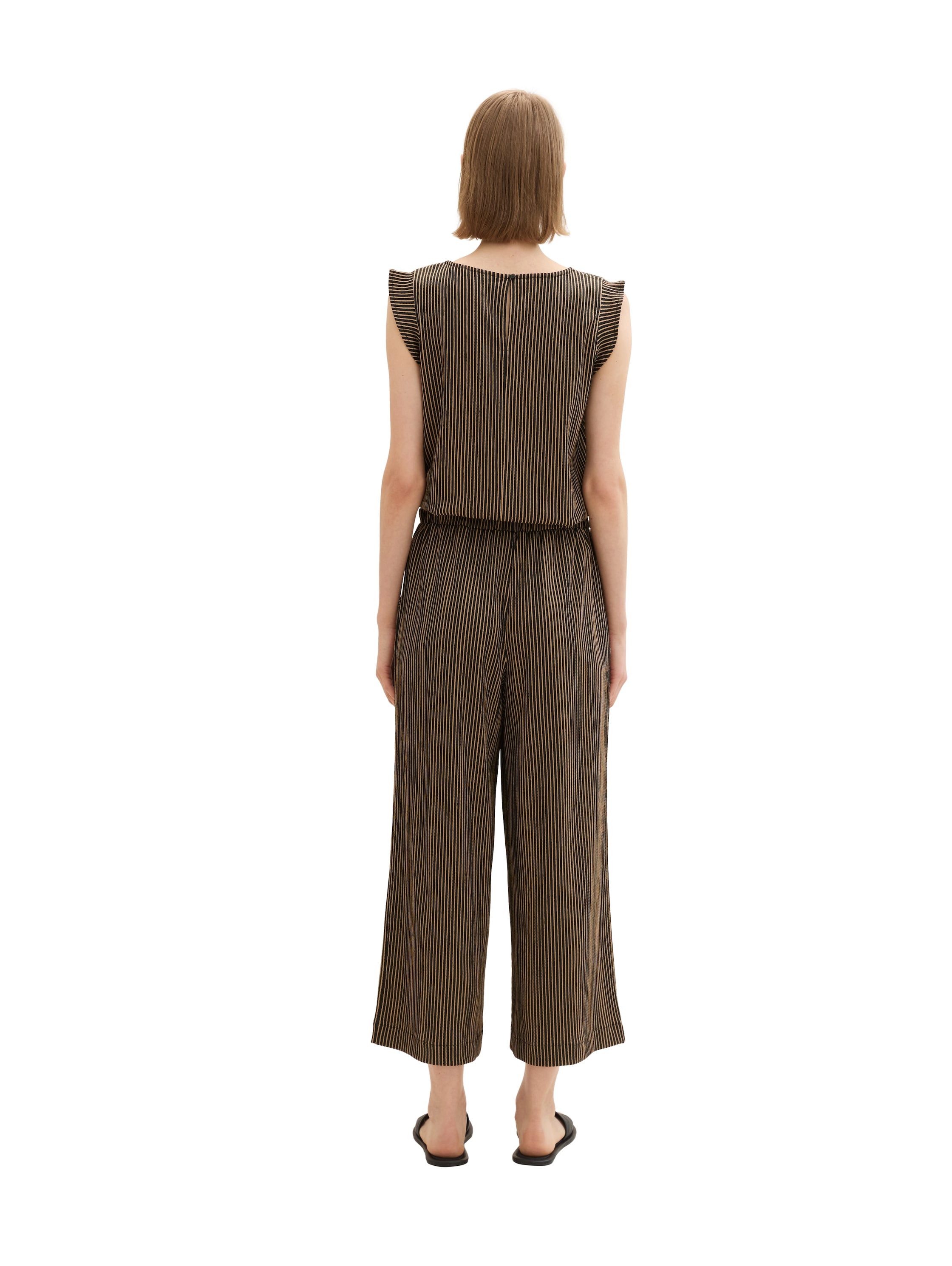 Tom Tailor Denim Culotte met gestreept patroon