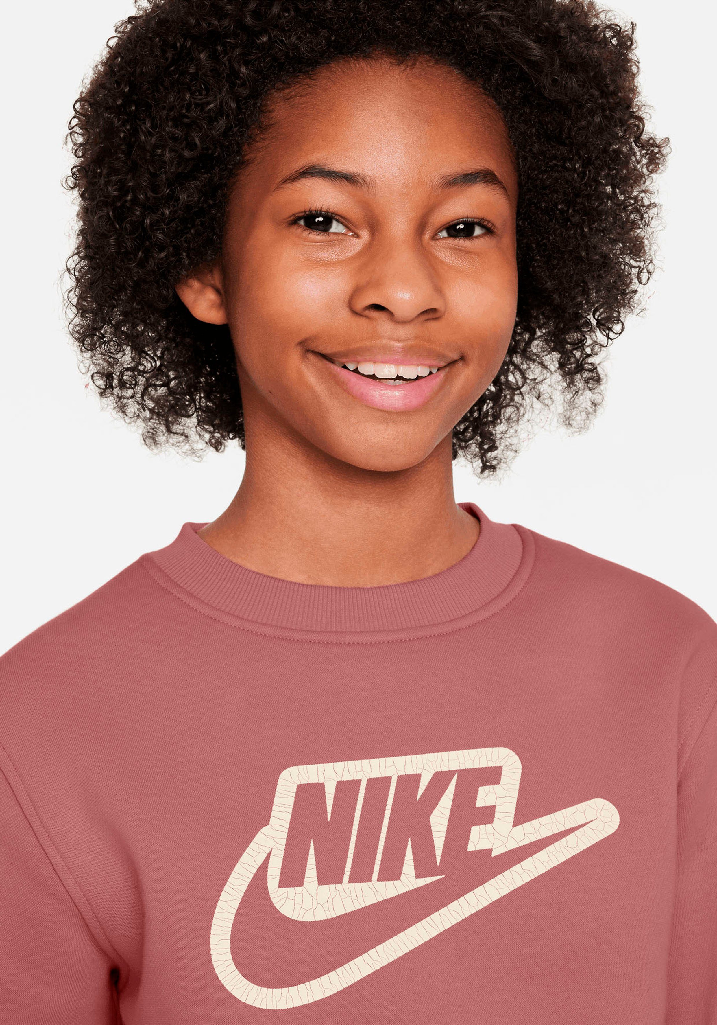 Nike Sportswear Sweatshirt K NSW CLUB+ CREW CREATE - voor kinderen
