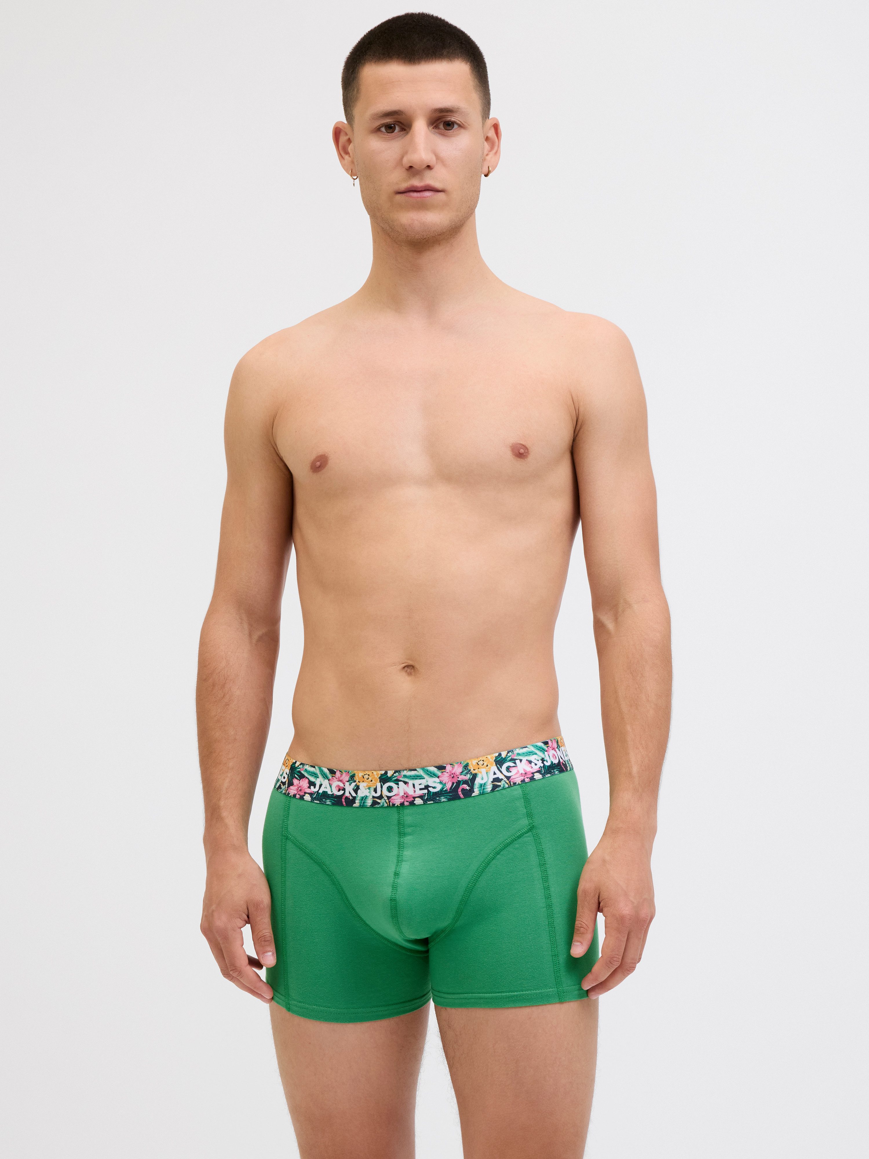Jack & Jones Trunk JACFRED FLAMINGO TRUNKS 3 PACK SN (set, 3 stuks)