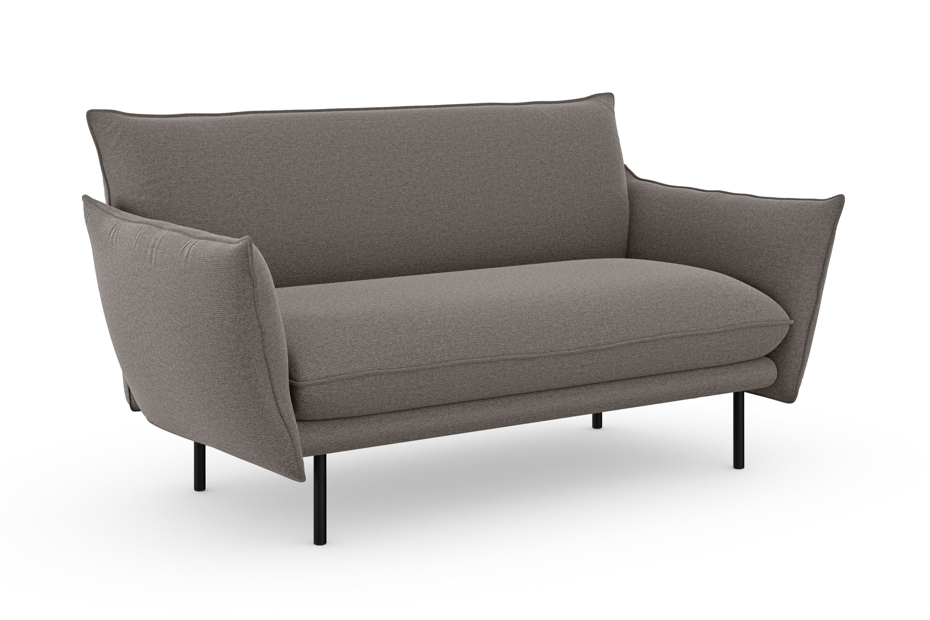 andas 2-zitsbank Stine Bijzonder design door kussen-look en opstaande naad, by Morten Georgsen