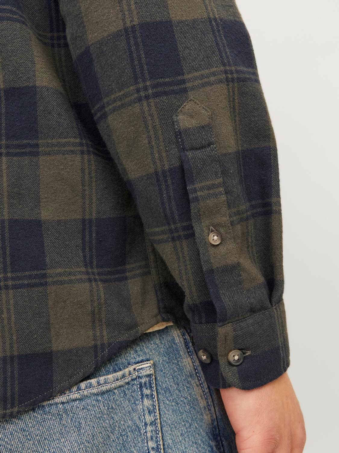 Jack & Jones Overhemd met lange mouwen JJJOSHUA FALL BUFFALO SHIRT LS