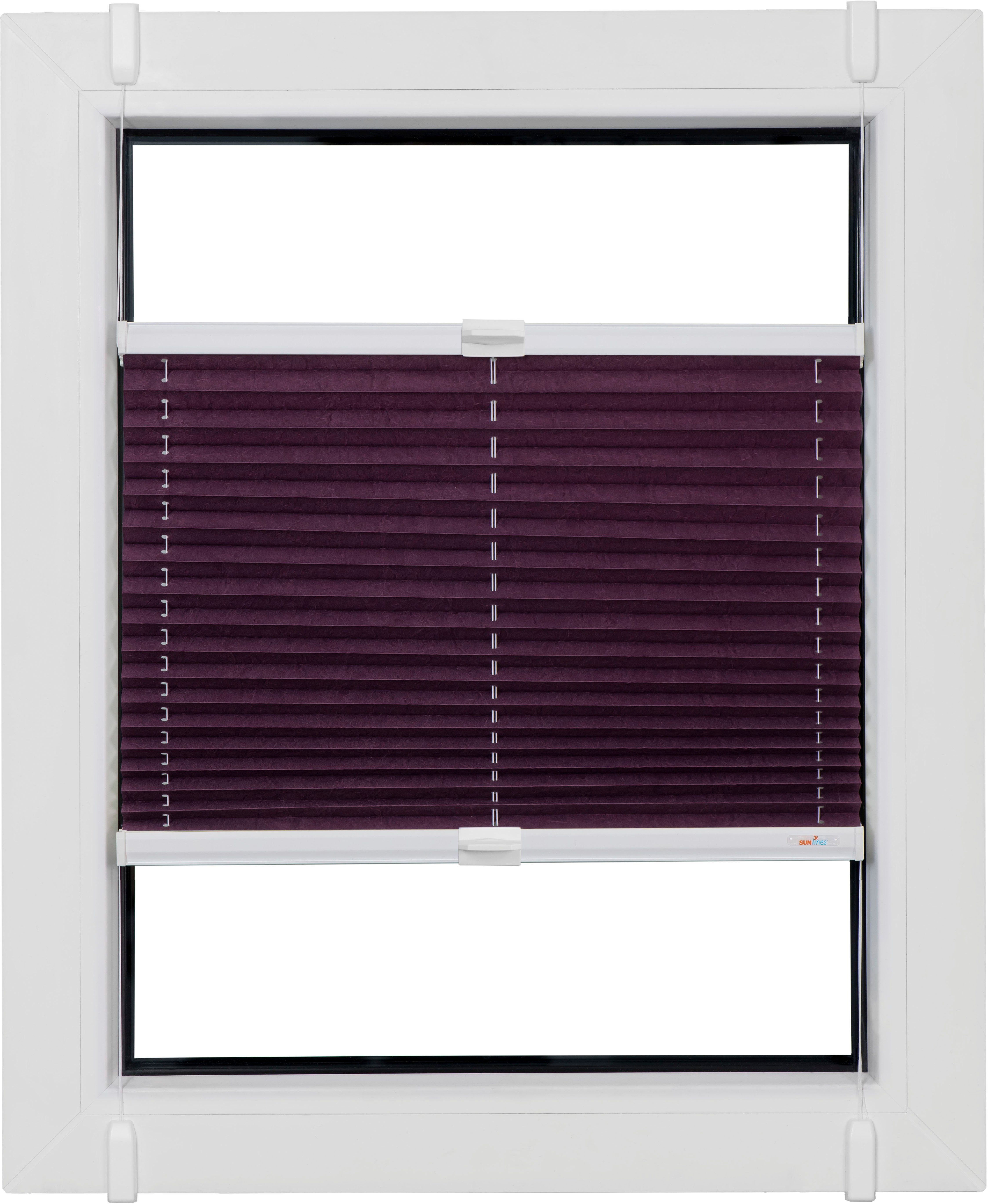 sunlines Plissé One size Style Crush Accessoirekleur wit, om te klemmen (1 stuk)